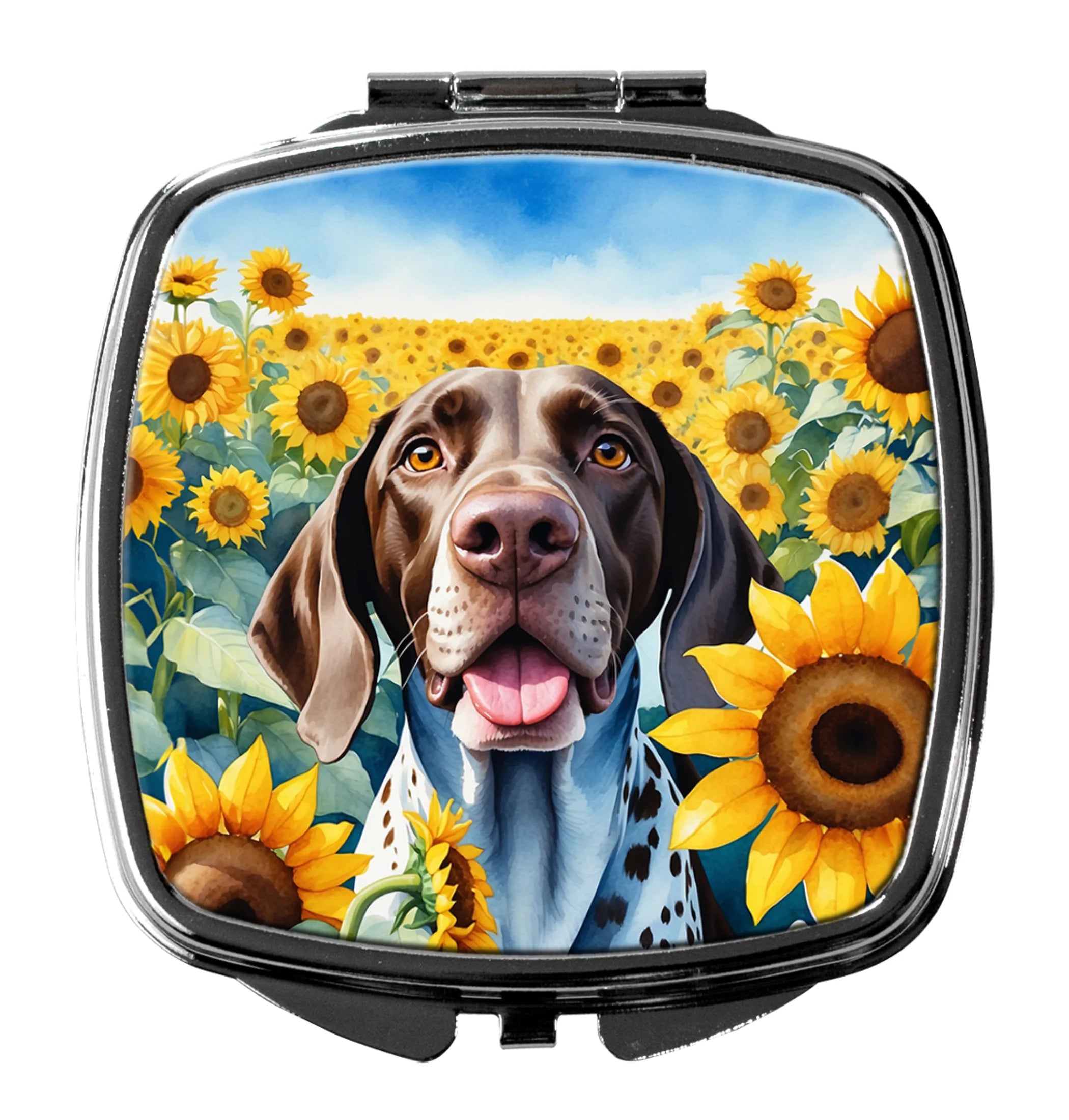In Sunflowers Compact Mirror - Pack Of: 1 | Collection name: In sunflowers