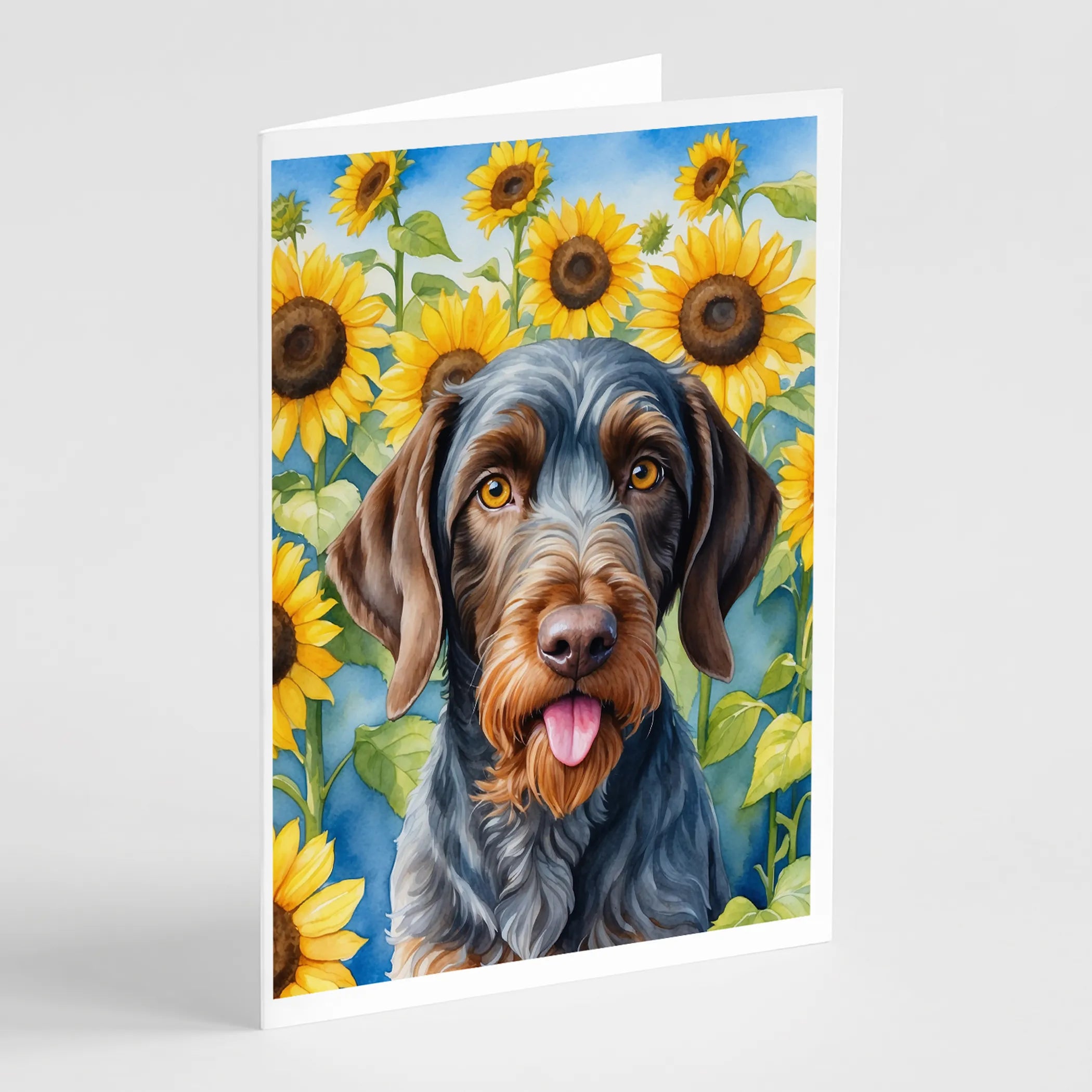 In Sunflowers Greeting Cards  - Size: 5X7 | Pack Of: 1 | Collection name: In sunflowers