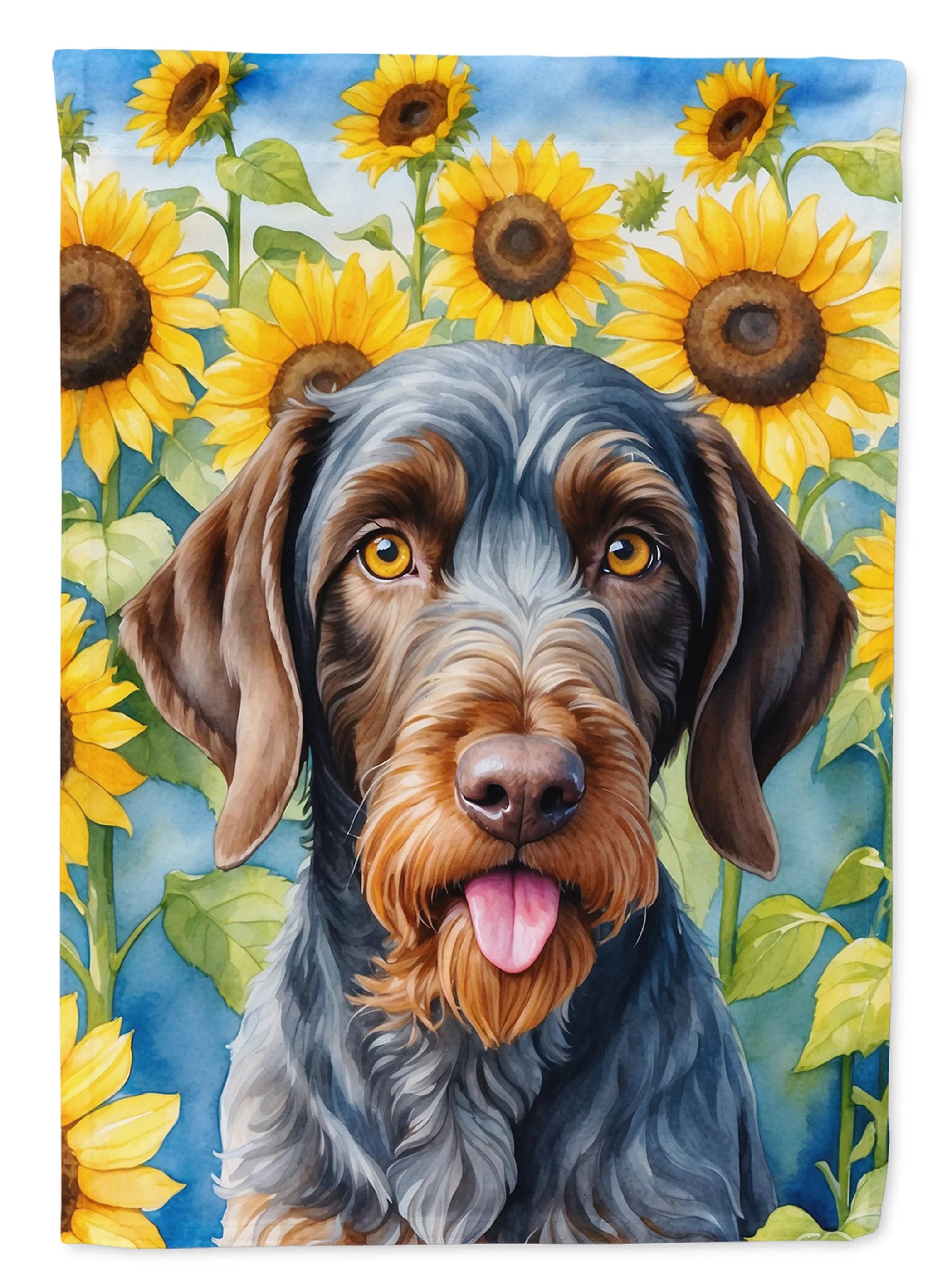 In Sunflowers Decorative Flag - Size: GARDEN SIZE | Pack Of: 1 | Collection name: In sunflowers