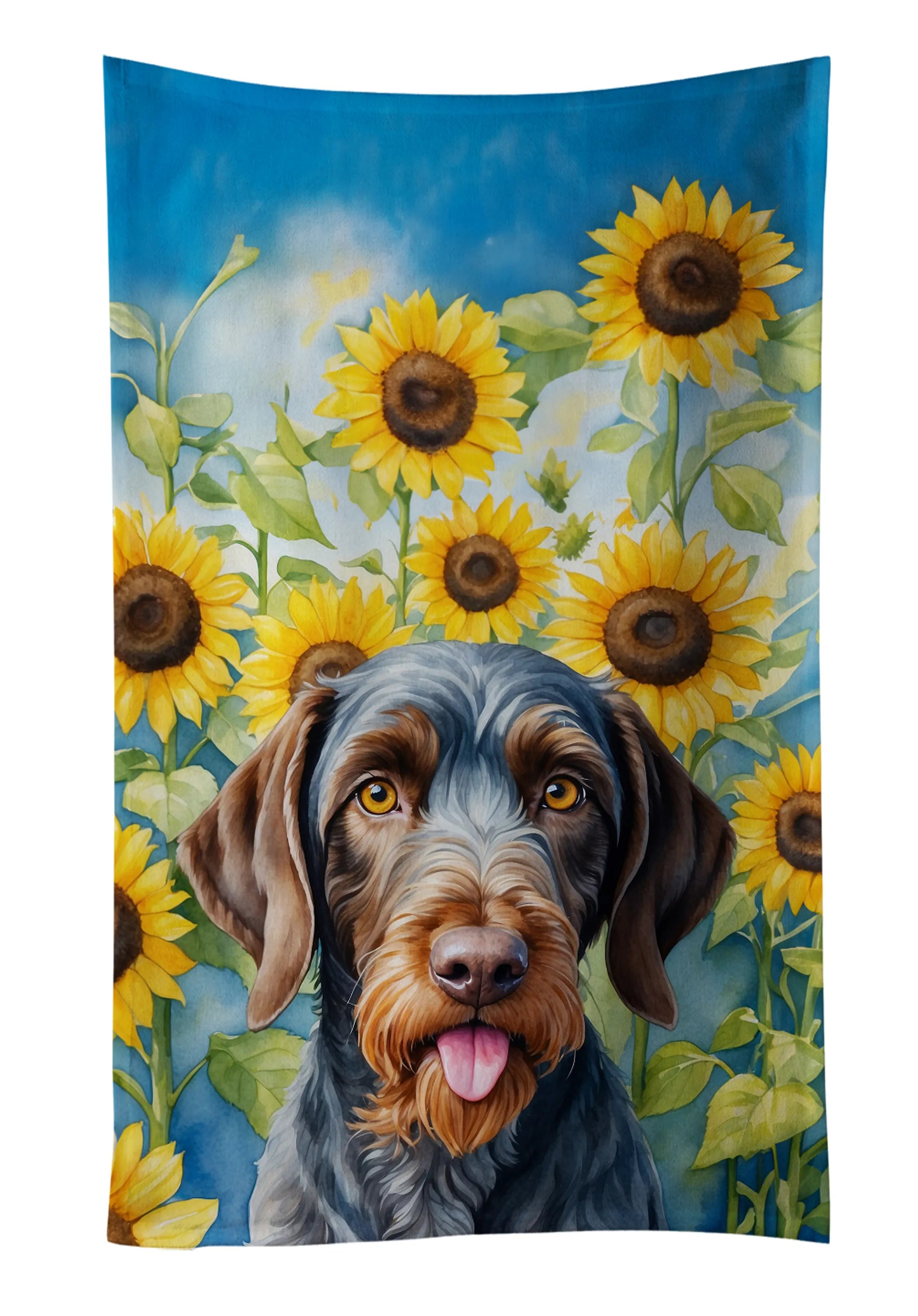 In Sunflowers Kitchen Towel - Size: 25HX15W | Pack Of: 1 | Collection name: In sunflowers