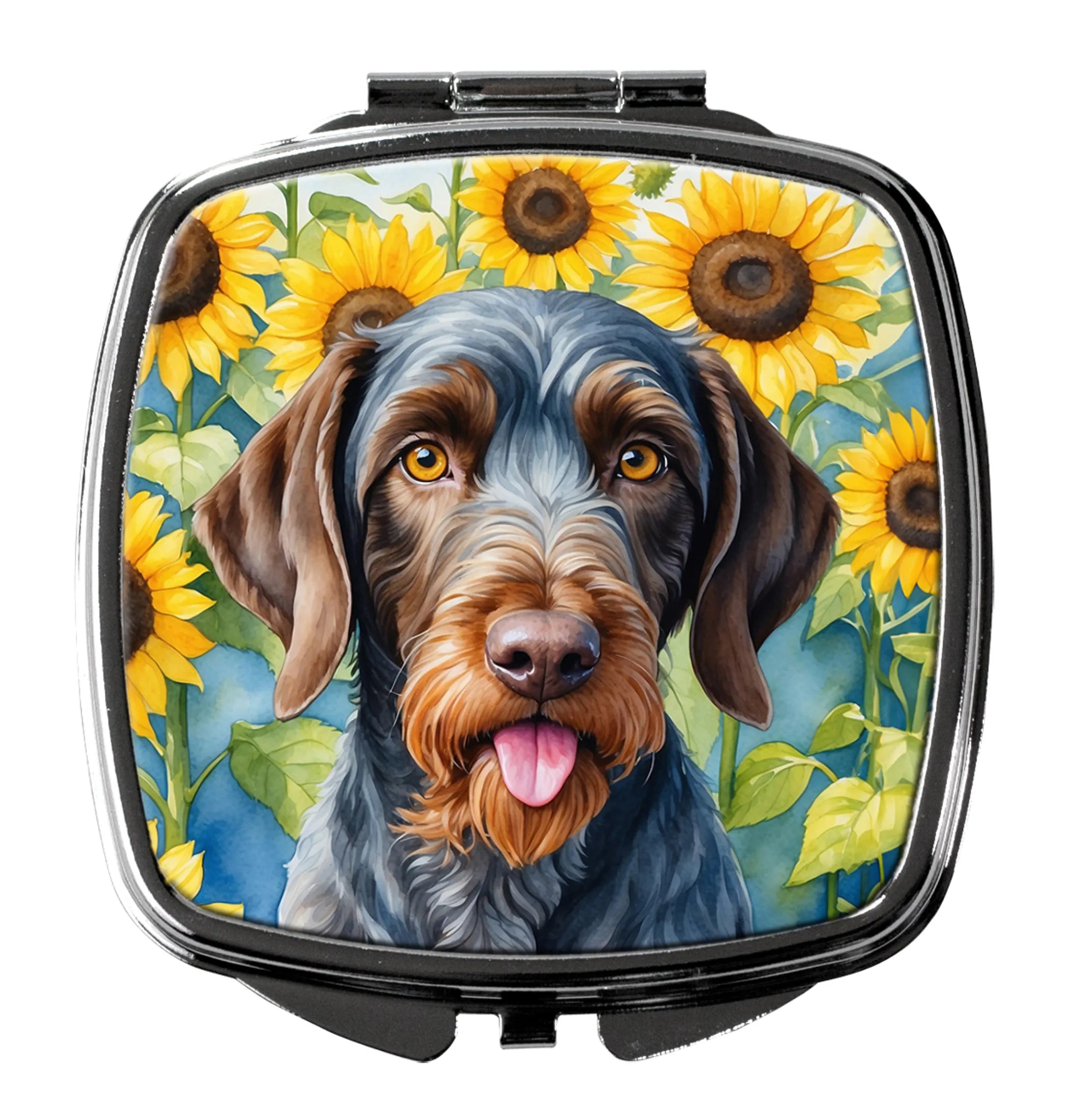 In Sunflowers Compact Mirror - Pack Of: 1 | Collection name: In sunflowers
