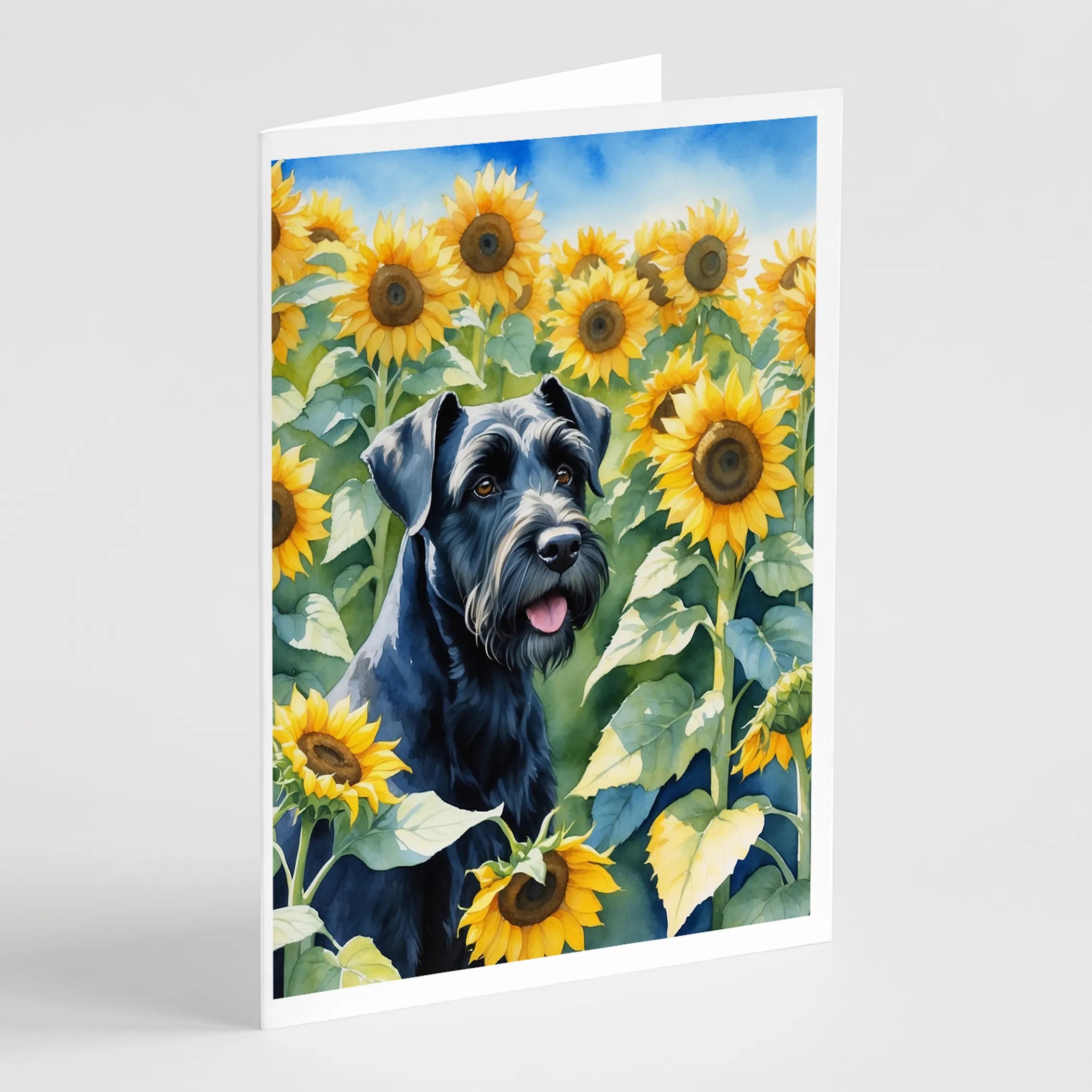 In Sunflowers Greeting Cards  - Size: 5X7 | Pack Of: 1 | Collection name: In sunflowers