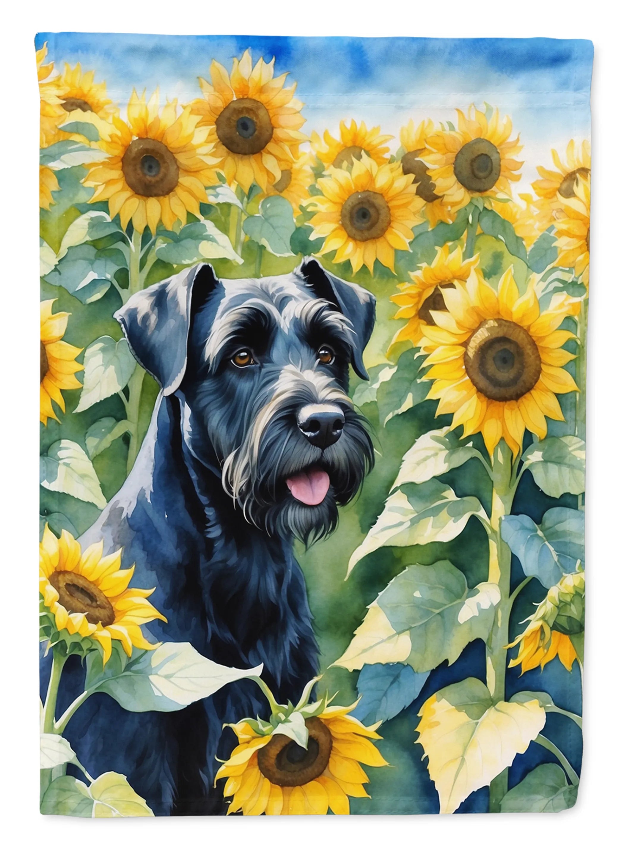 In Sunflowers Decorative Flag - Size: GARDEN SIZE | Pack Of: 1 | Collection name: In sunflowers