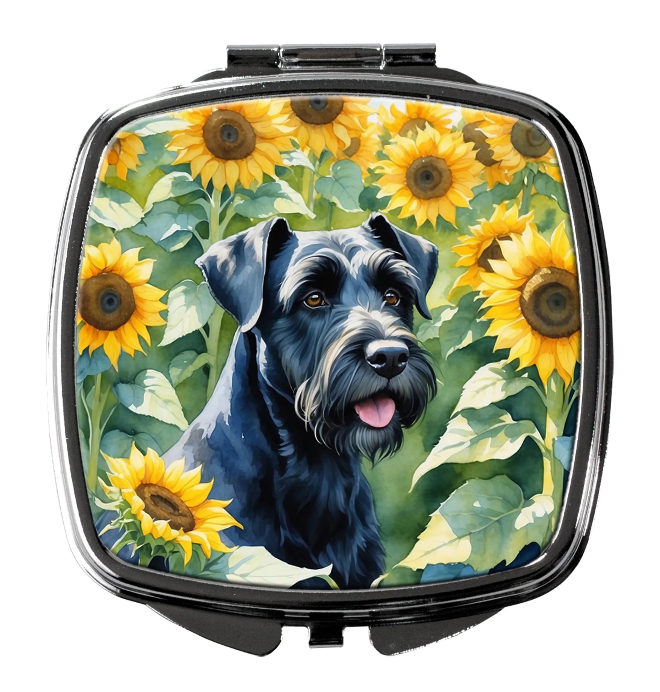 In Sunflowers Compact Mirror - Pack Of: 1 | Collection name: In sunflowers