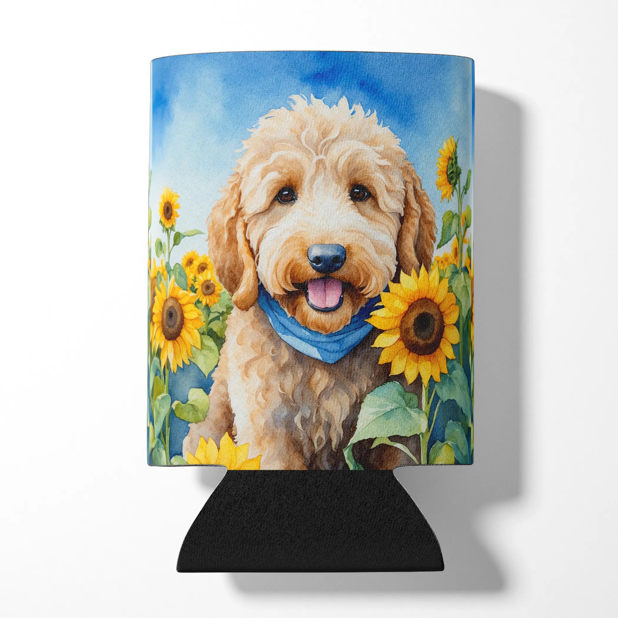 In Sunflowers Can or Bottle Hugger - Size: CAN HUGGER | Pack Of: 1 | Collection name: In sunflowers
