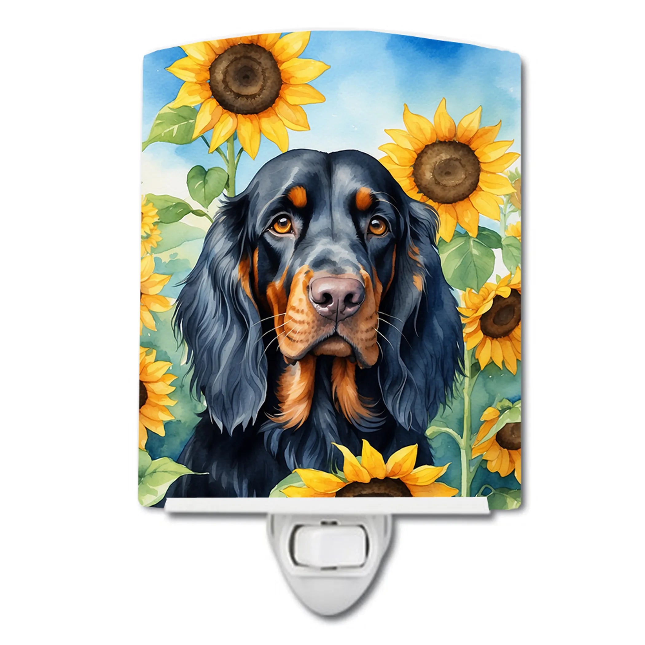 In Sunflowers Ceramic Night Light - Pack Of: 1 | Collection name: In sunflowers
