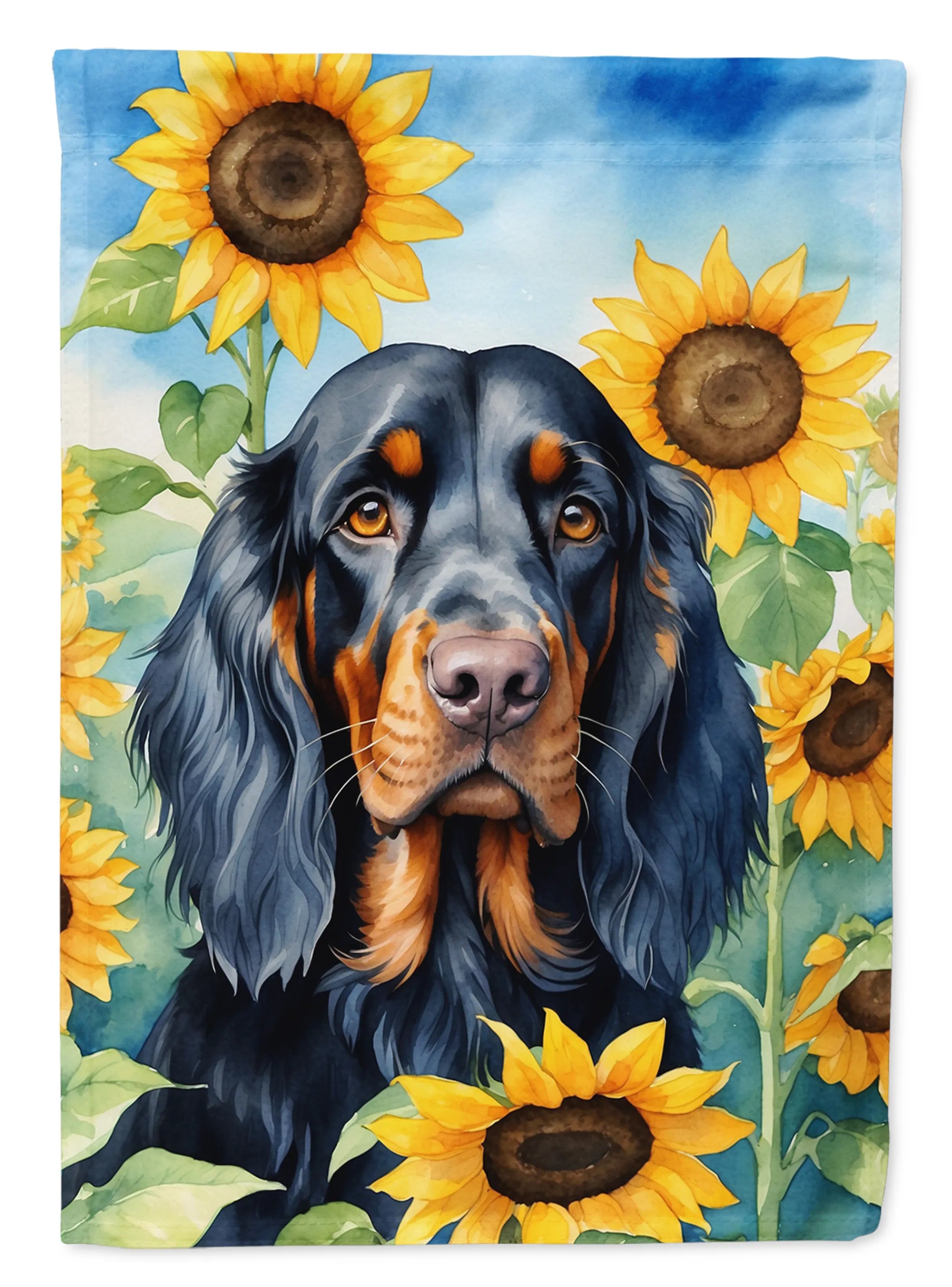 In Sunflowers Decorative Flag - Size: GARDEN SIZE | Pack Of: 1 | Collection name: In sunflowers