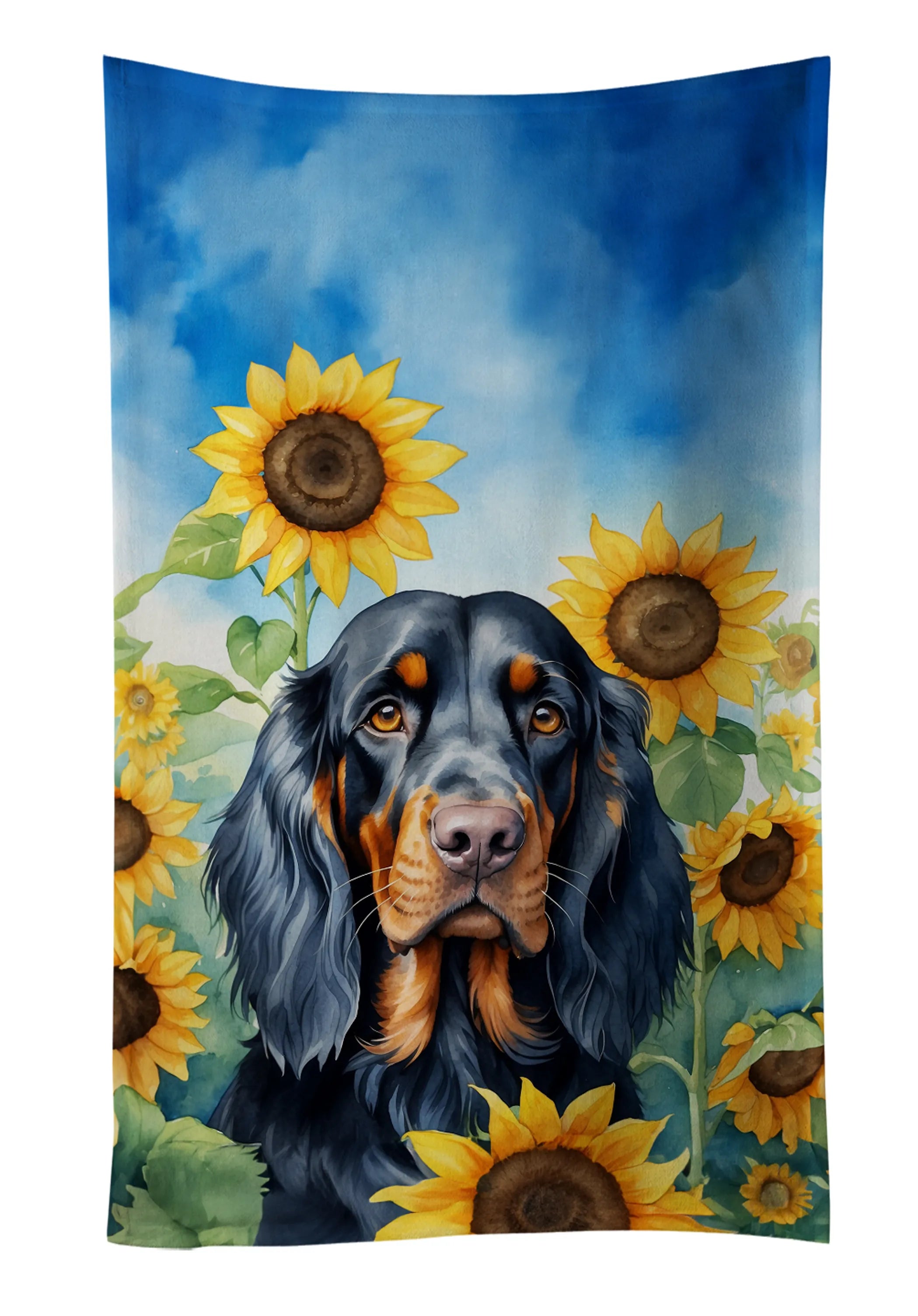 In Sunflowers Kitchen Towel - Size: 25HX15W | Pack Of: 1 | Collection name: In sunflowers