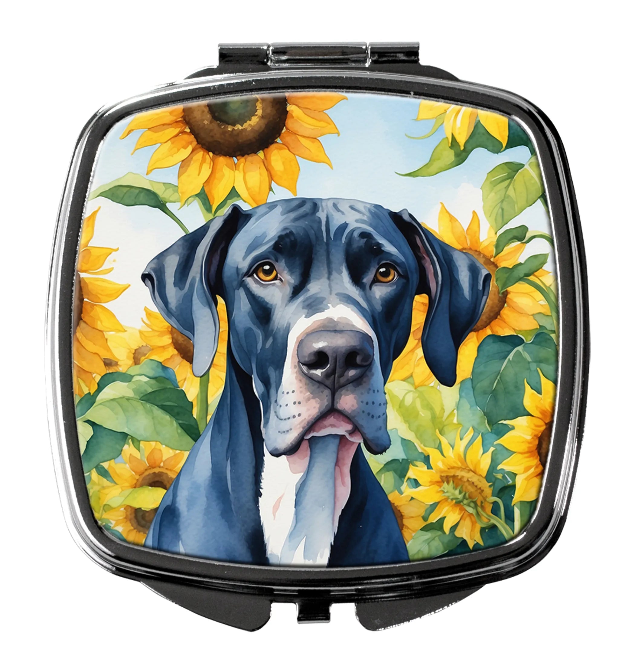 In Sunflowers Compact Mirror - Pack Of: 1 | Collection name: In sunflowers