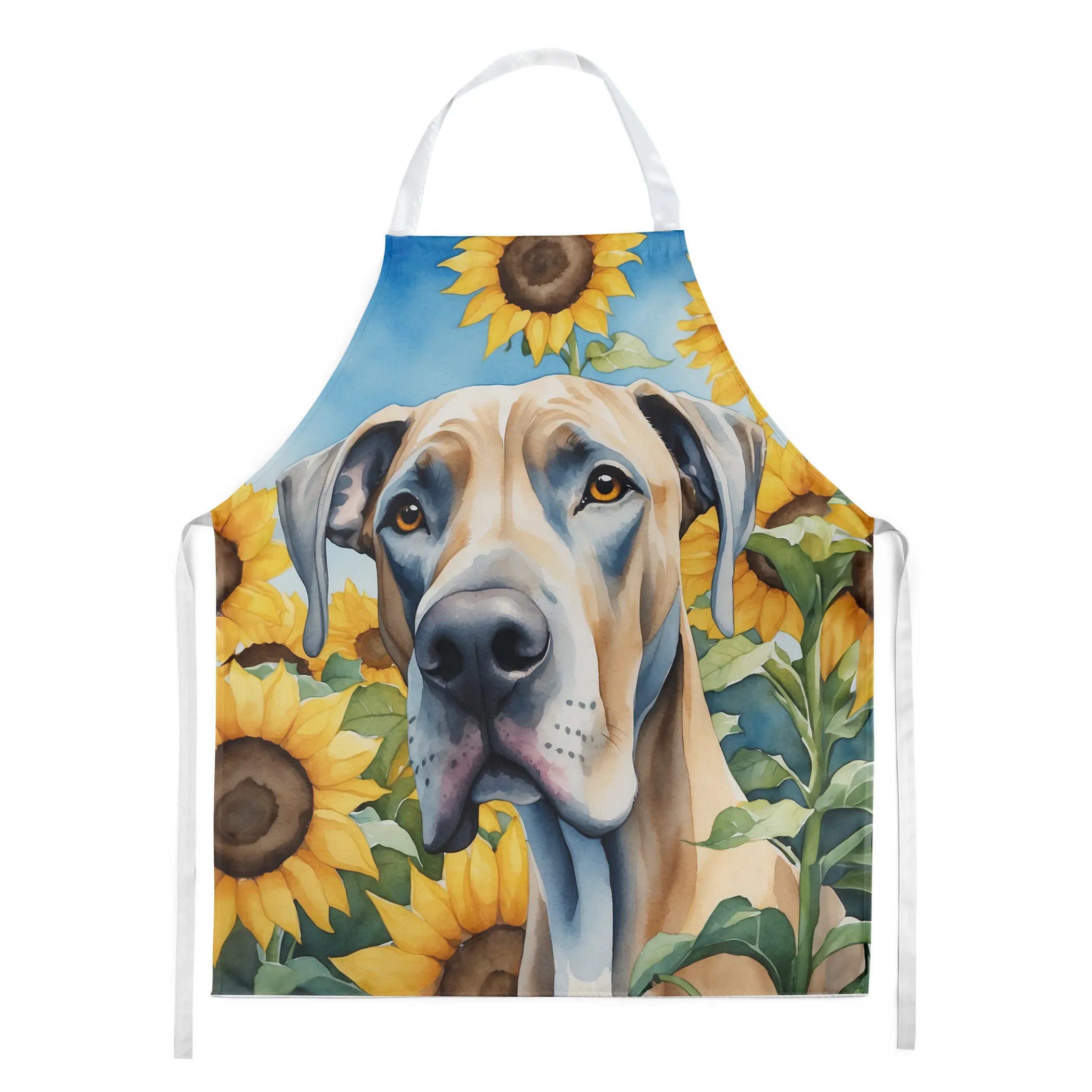 In Sunflowers Apron - Size: LARGE | Pack Of: 1 | Collection name: In sunflowers