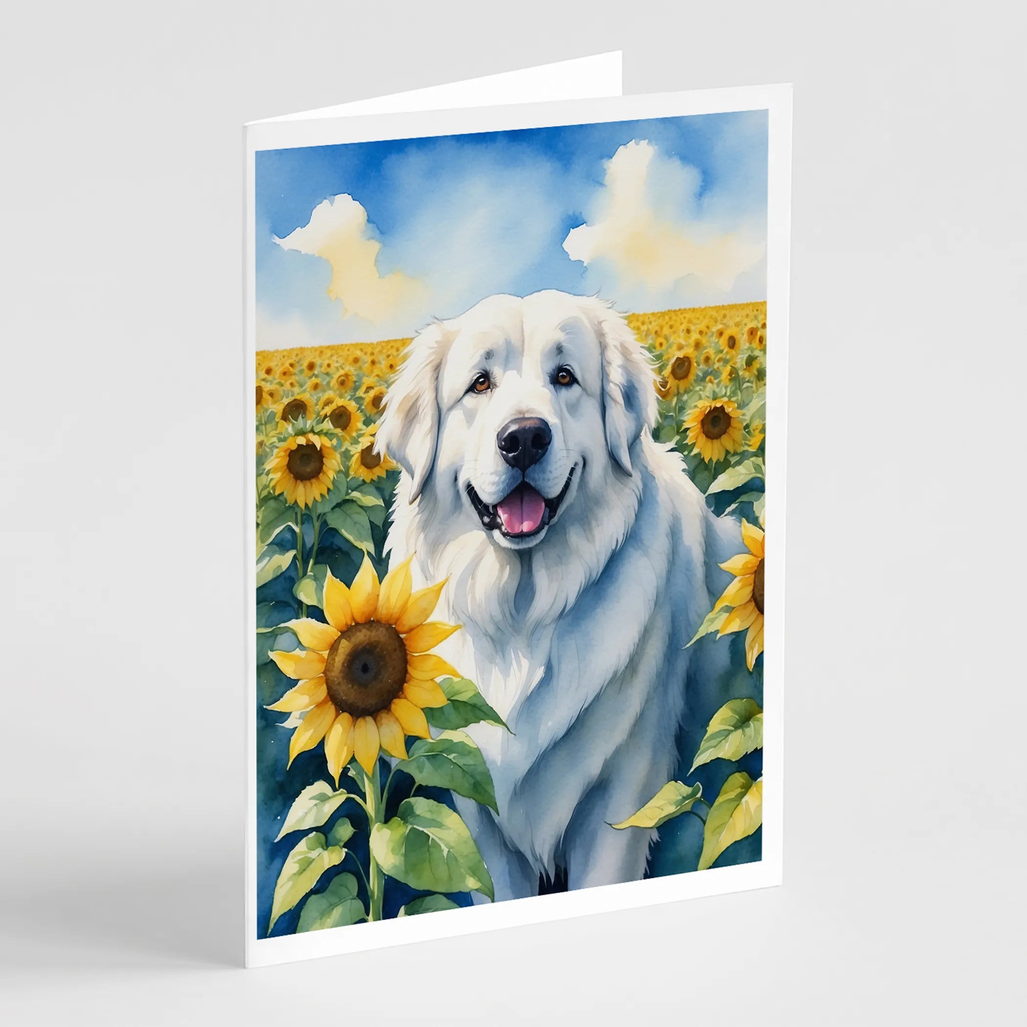 In Sunflowers Greeting Cards  - Size: 5X7 | Pack Of: 1 | Collection name: In sunflowers