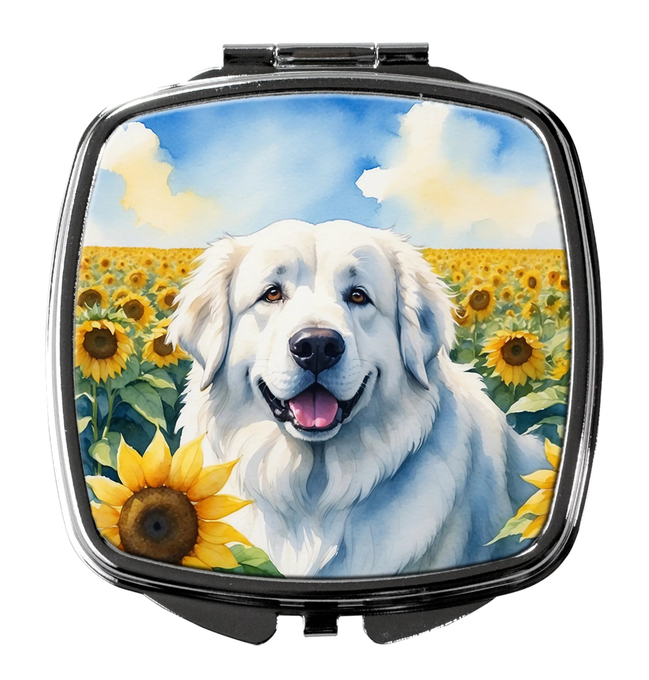 In Sunflowers Compact Mirror - Pack Of: 1 | Collection name: In sunflowers