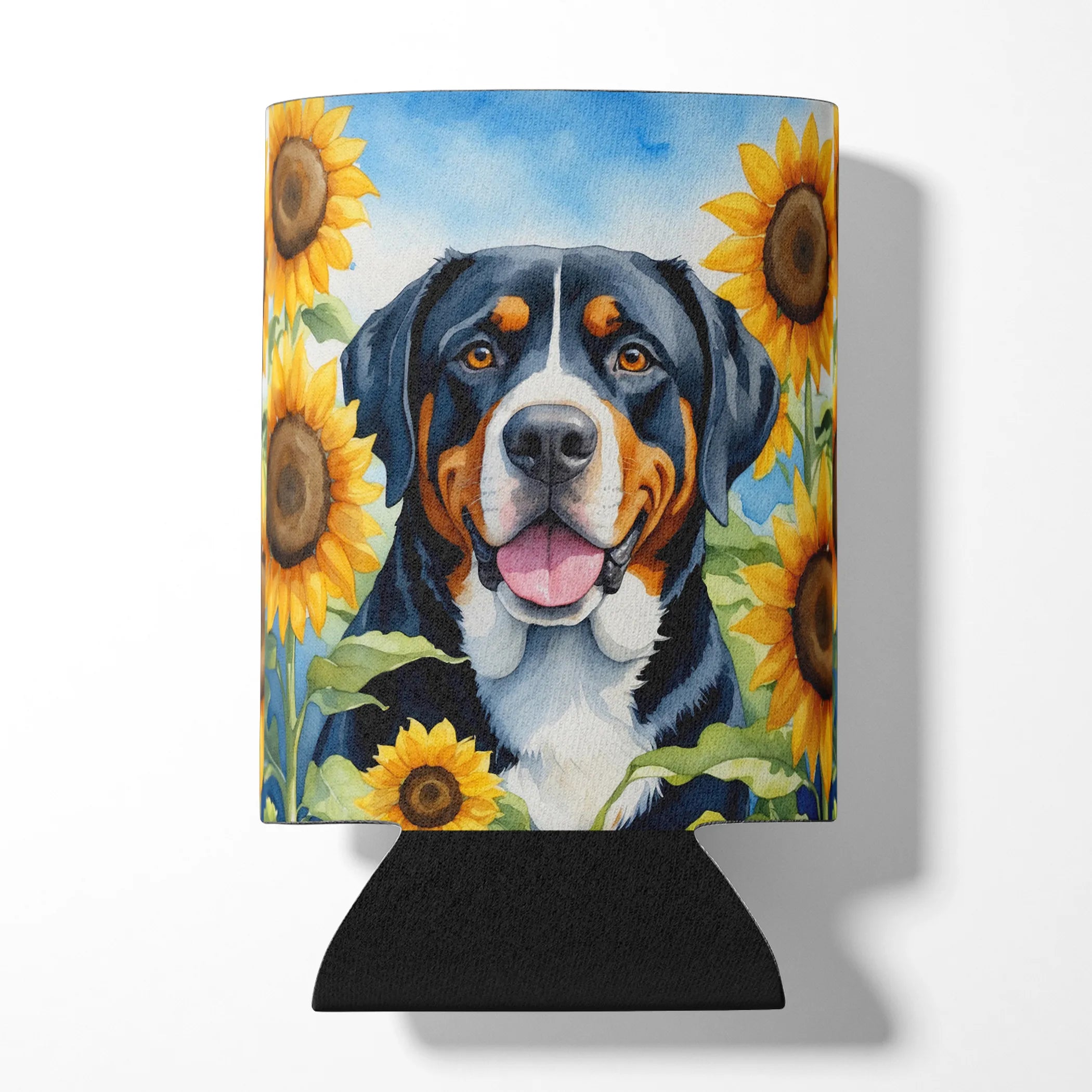 In Sunflowers Can or Bottle Hugger - Size: CAN HUGGER | Pack Of: 1 | Collection name: In sunflowers