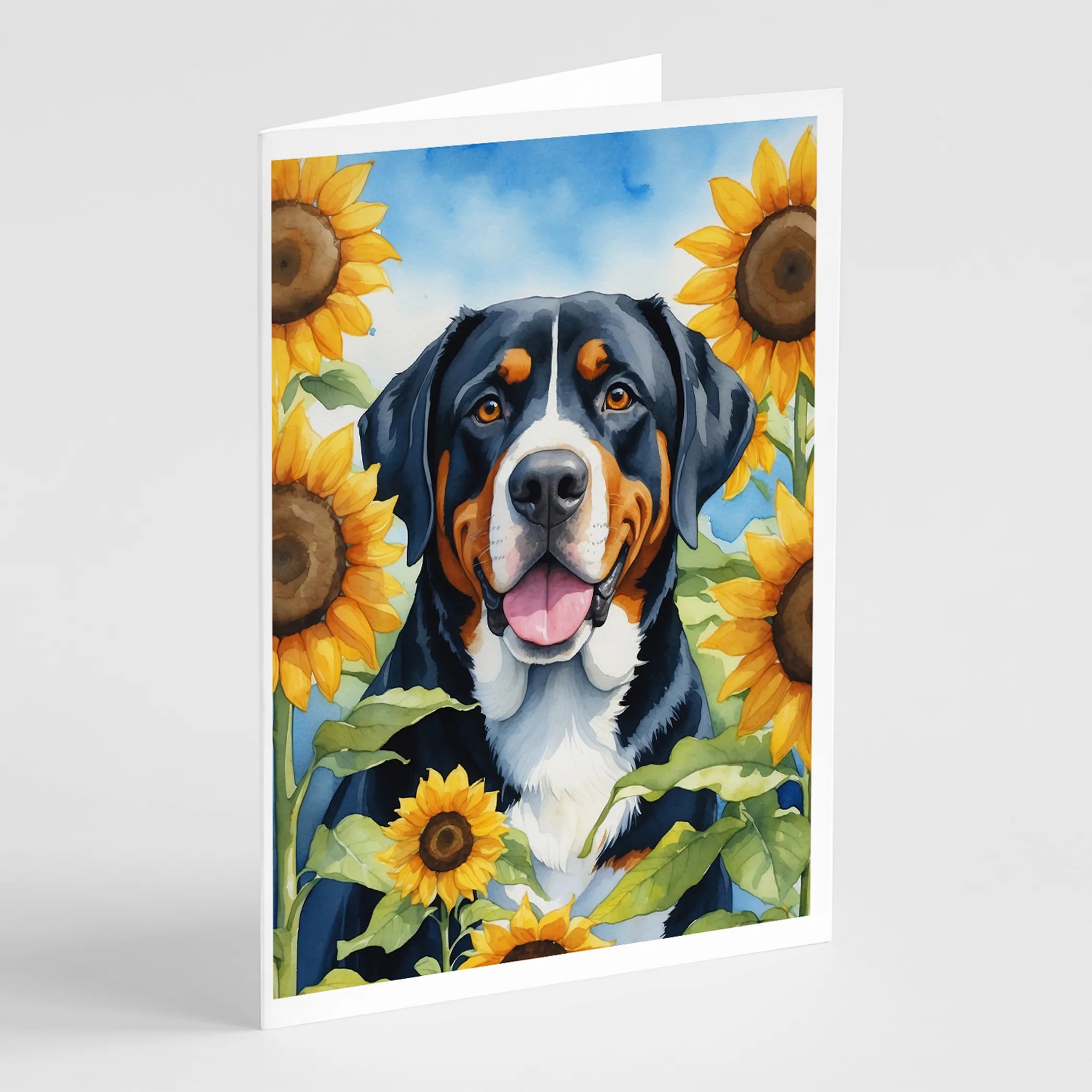 In Sunflowers Greeting Cards  - Size: 5X7 | Pack Of: 1 | Collection name: In sunflowers