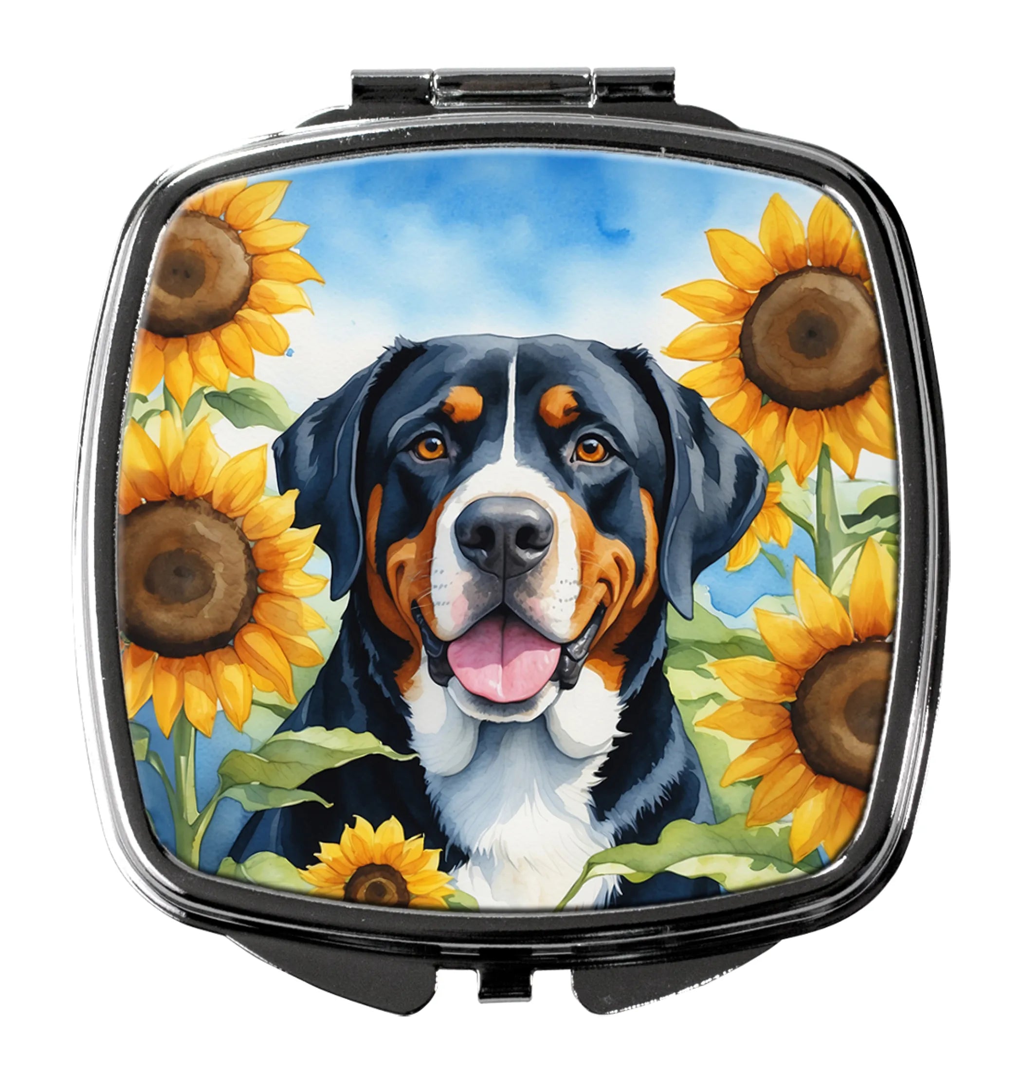 In Sunflowers Compact Mirror - Pack Of: 1 | Collection name: In sunflowers