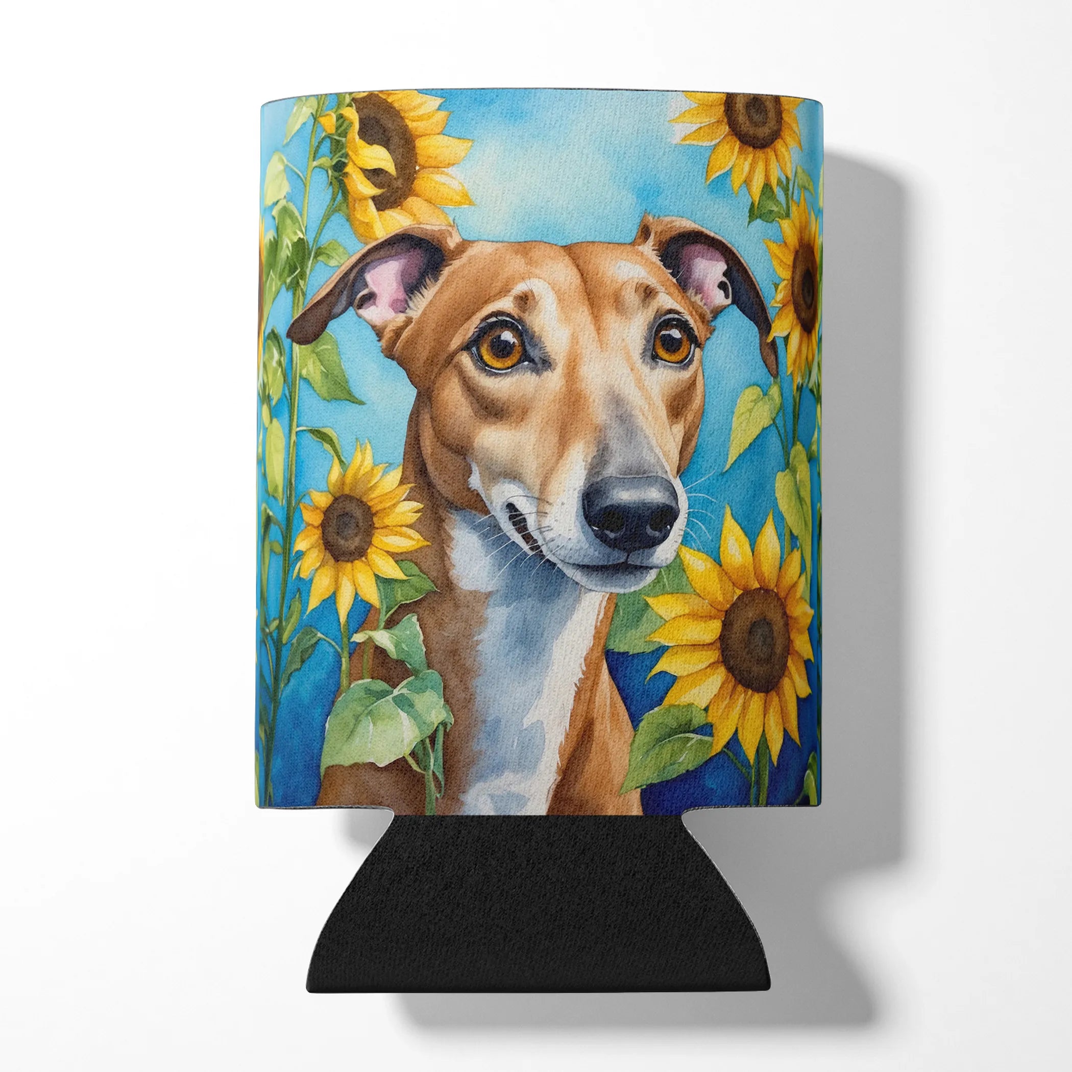 In Sunflowers Can or Bottle Hugger - Size: CAN HUGGER | Pack Of: 1 | Collection name: In sunflowers