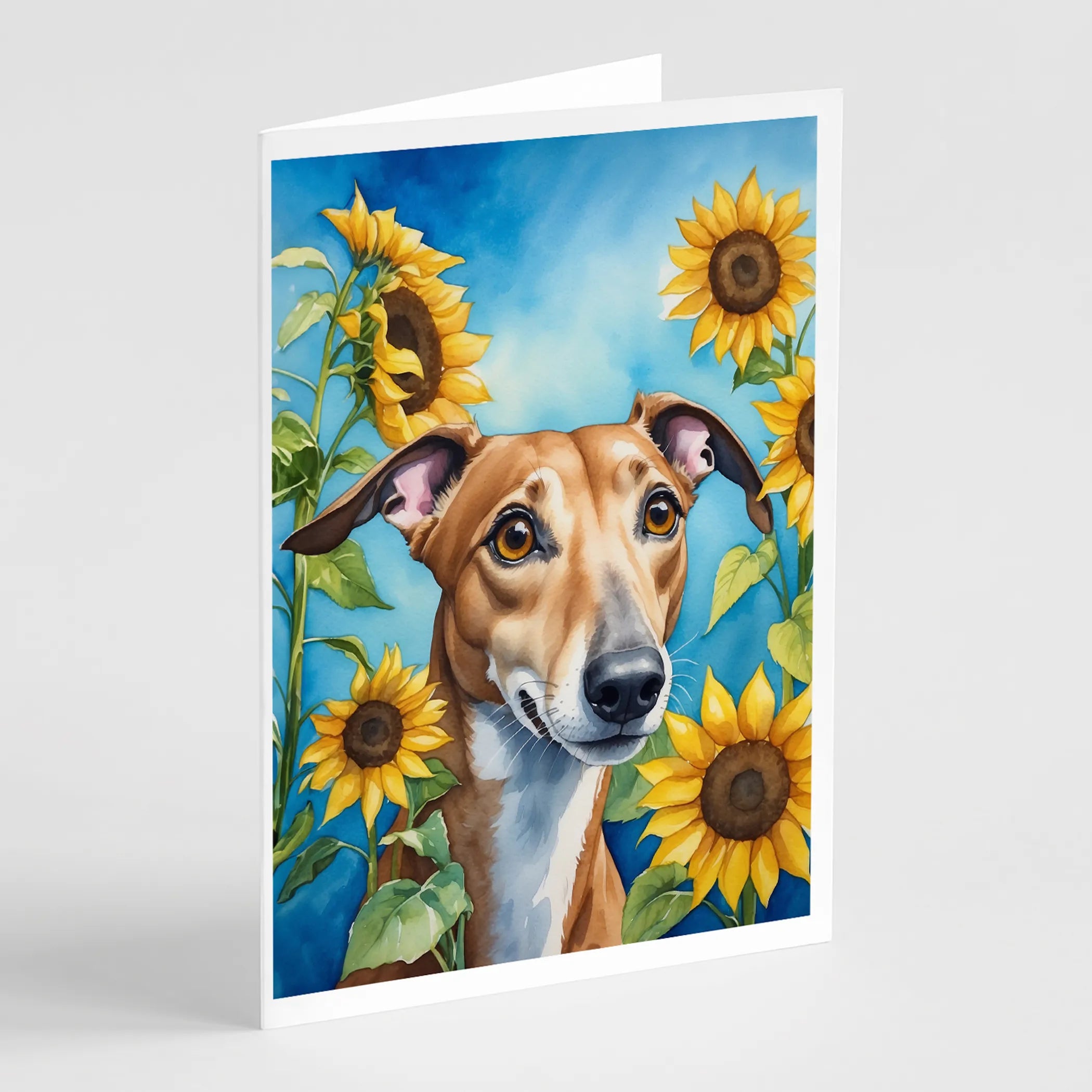 In Sunflowers Greeting Cards  - Size: 5X7 | Pack Of: 1 | Collection name: In sunflowers