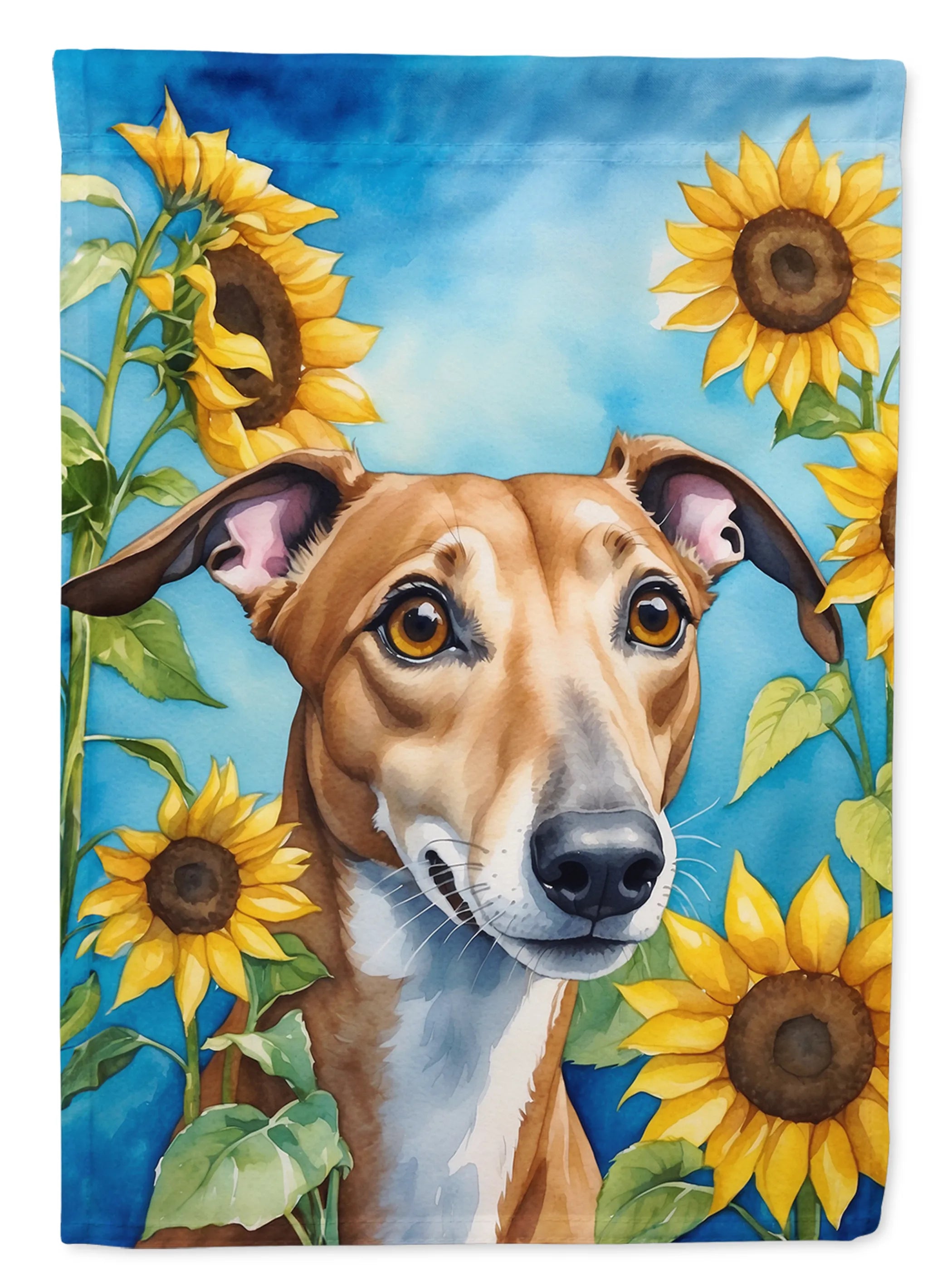 In Sunflowers Decorative Flag - Size: GARDEN SIZE | Pack Of: 1 | Collection name: In sunflowers