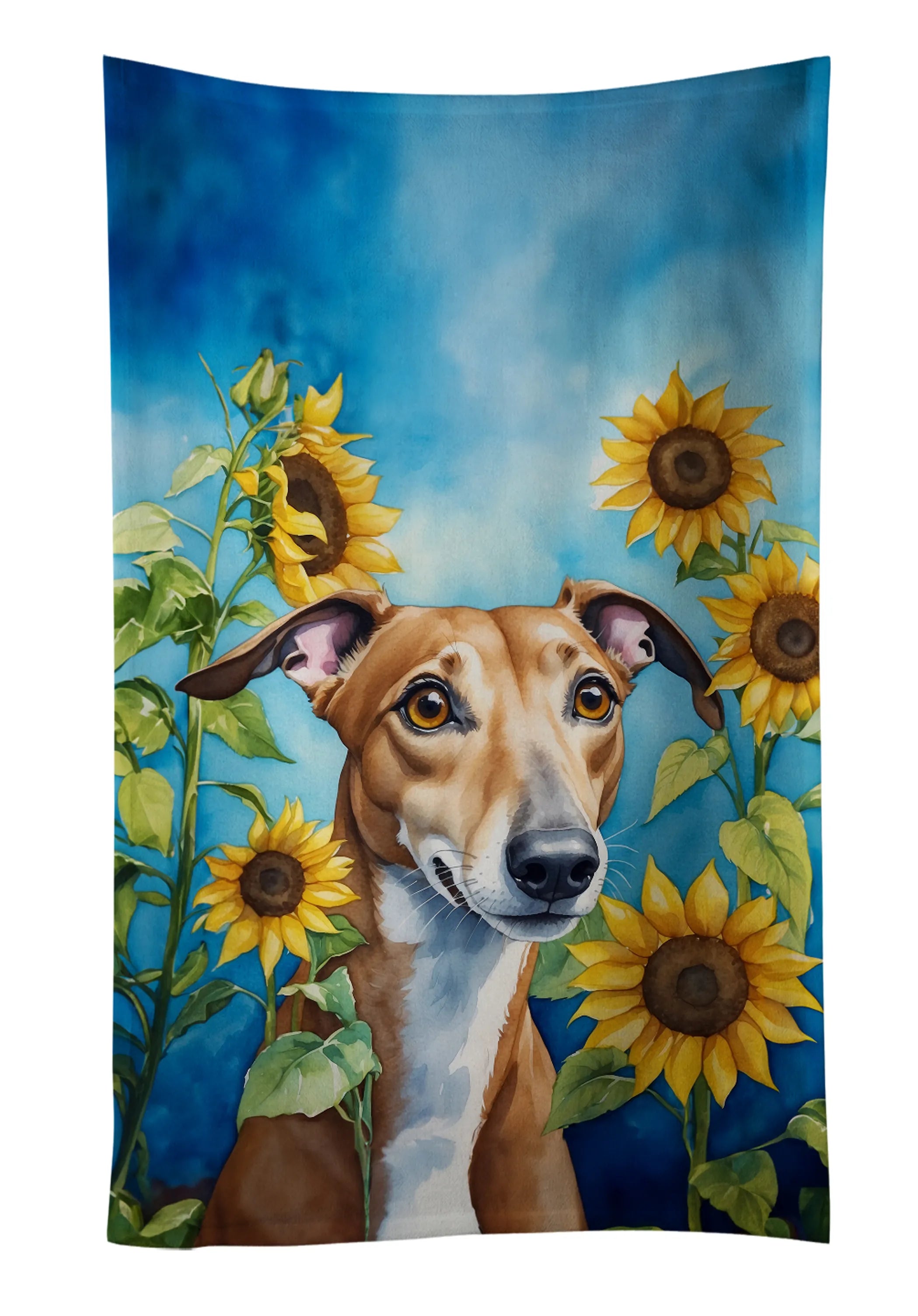 In Sunflowers Kitchen Towel - Size: 25HX15W | Pack Of: 1 | Collection name: In sunflowers