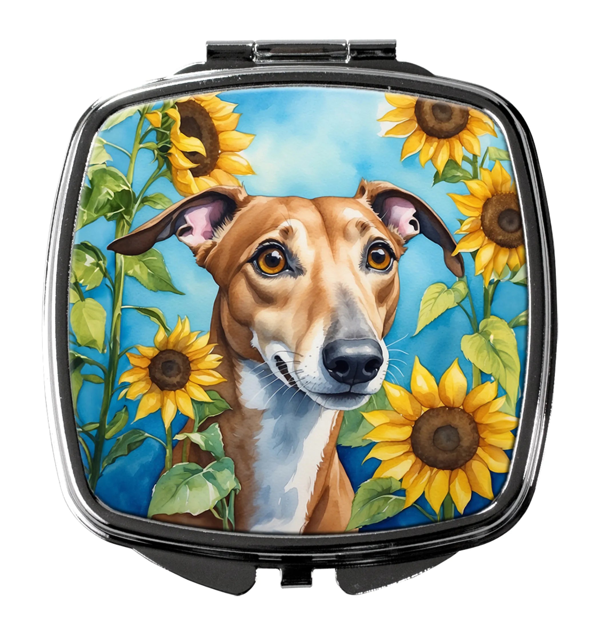 In Sunflowers Compact Mirror - Pack Of: 1 | Collection name: In sunflowers