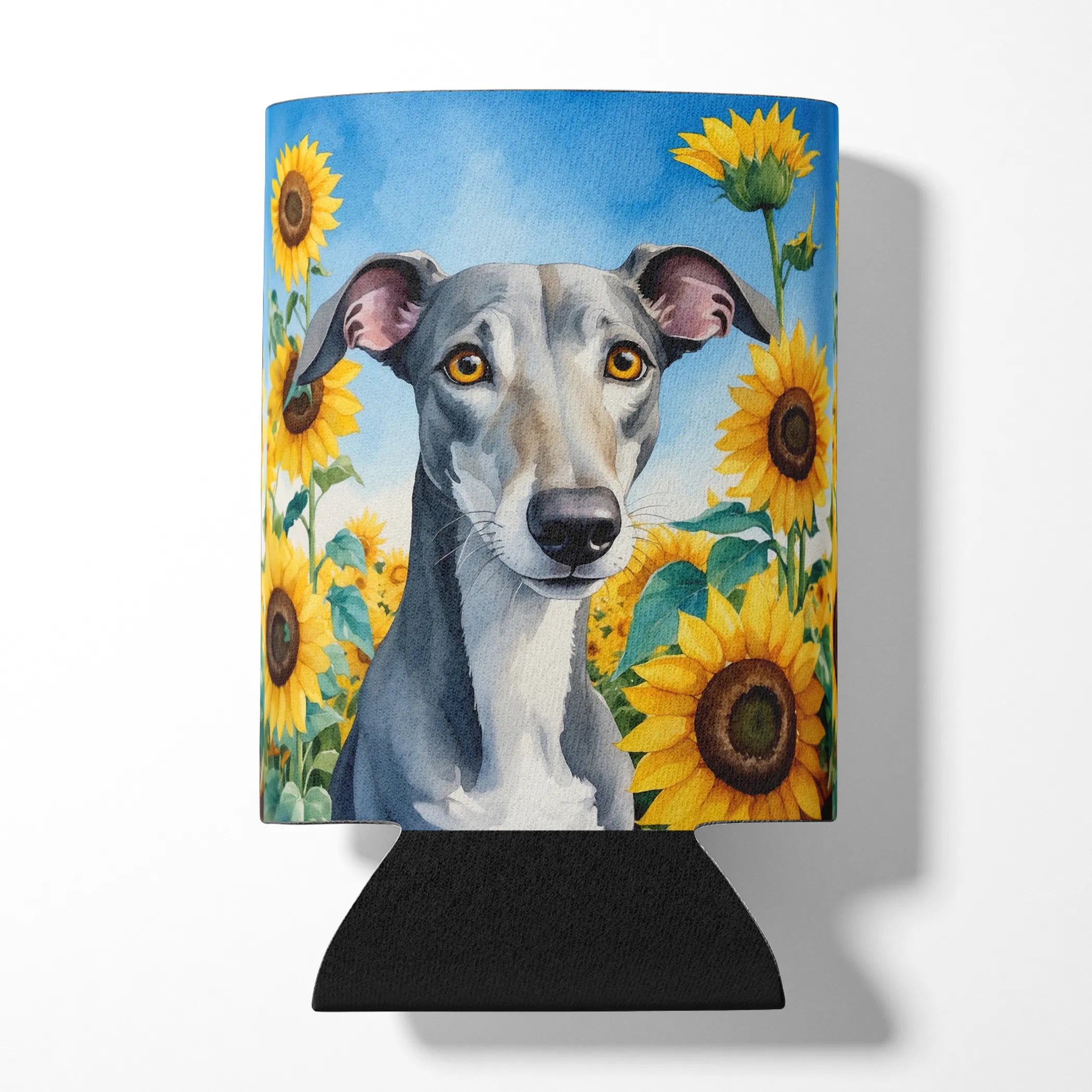 In Sunflowers Can or Bottle Hugger - Size: CAN HUGGER | Pack Of: 1 | Collection name: In sunflowers