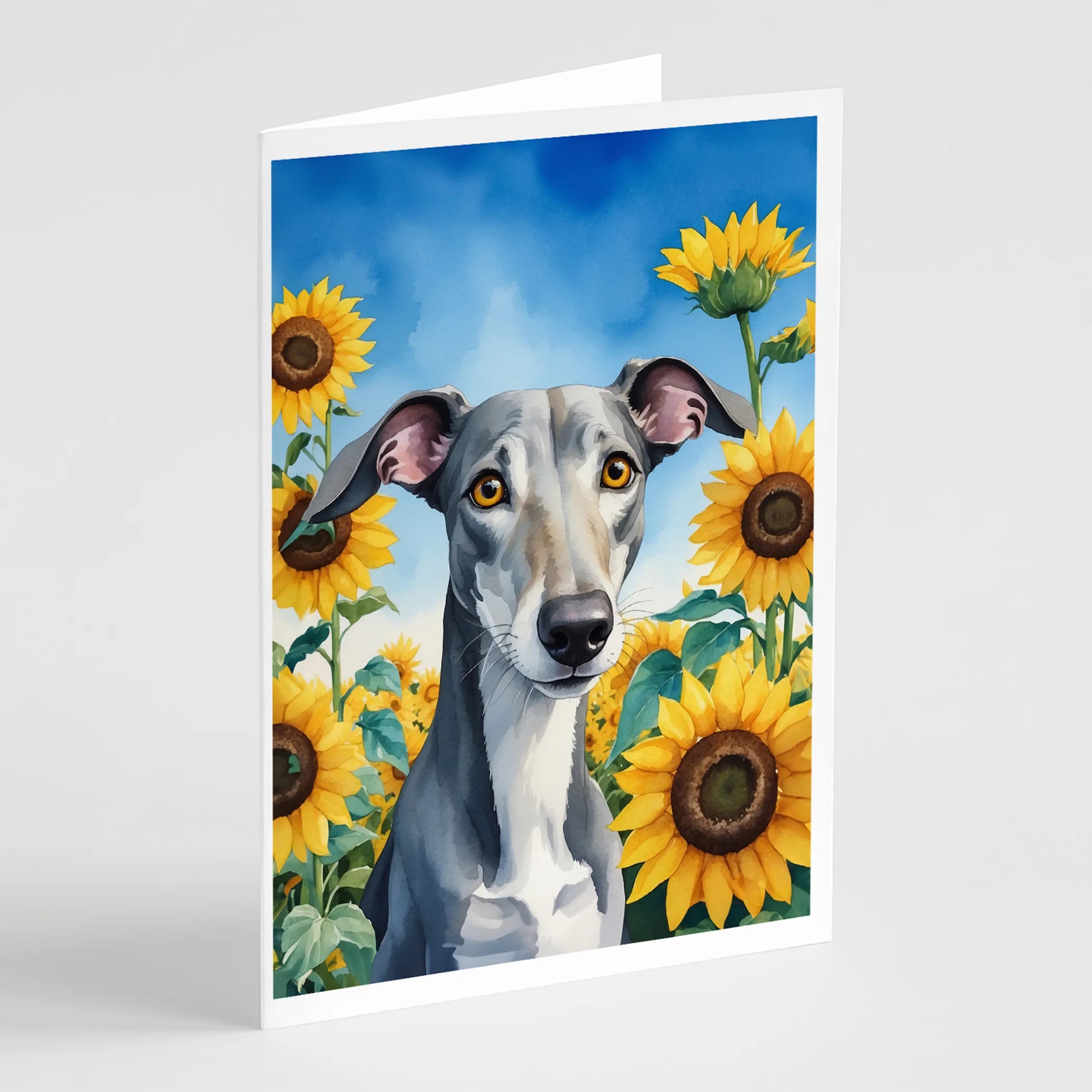 In Sunflowers Greeting Cards  - Size: 5X7 | Pack Of: 1 | Collection name: In sunflowers