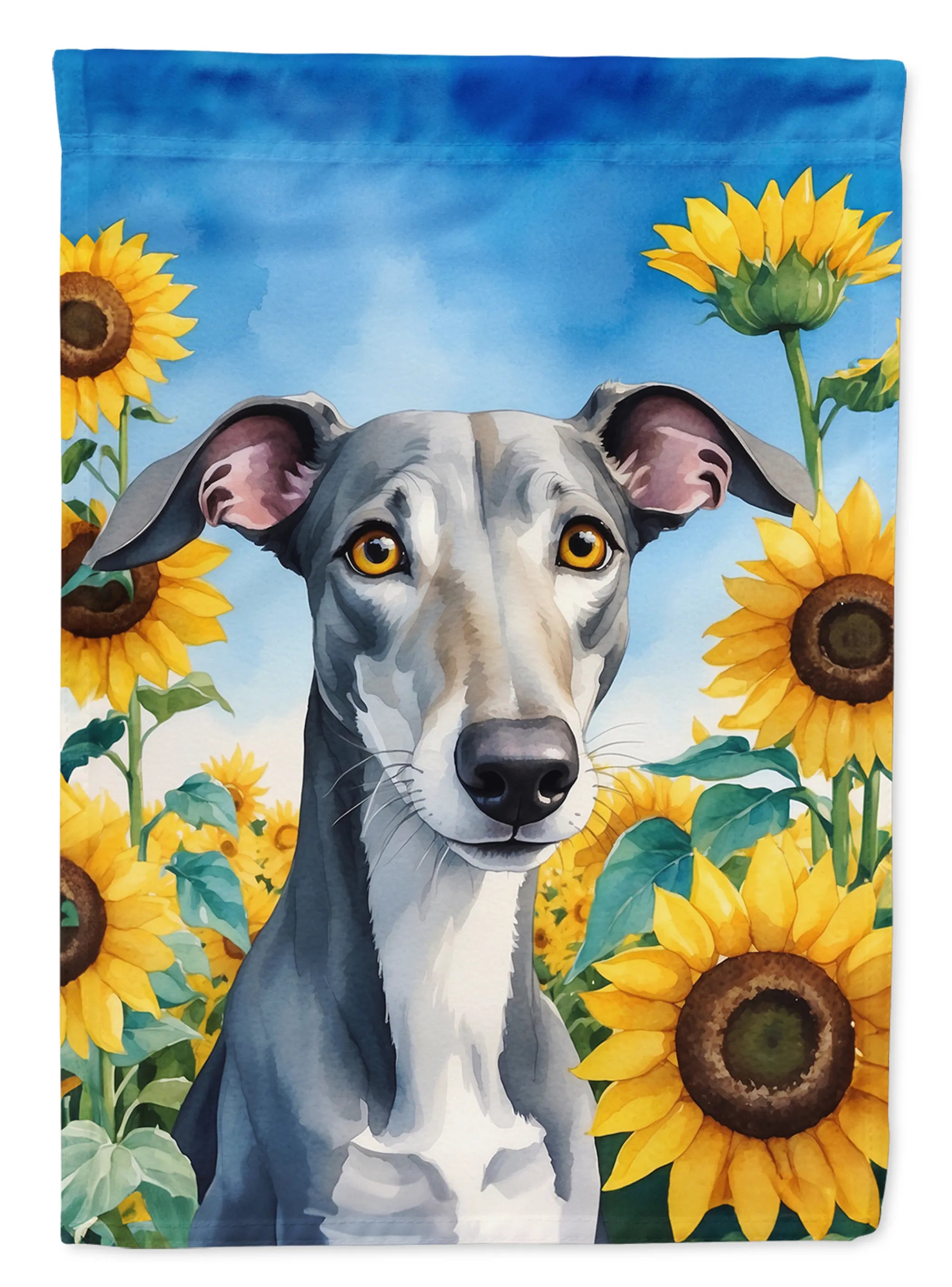 In Sunflowers Decorative Flag - Size: GARDEN SIZE | Pack Of: 1 | Collection name: In sunflowers
