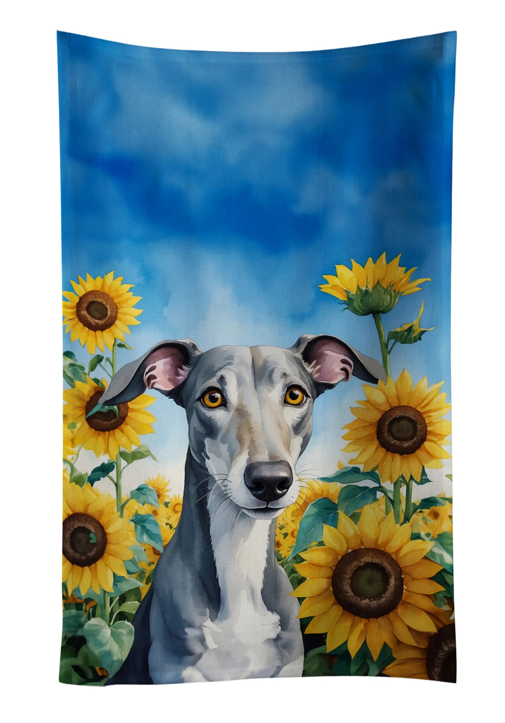 In Sunflowers Kitchen Towel - Size: 25HX15W | Pack Of: 1 | Collection name: In sunflowers