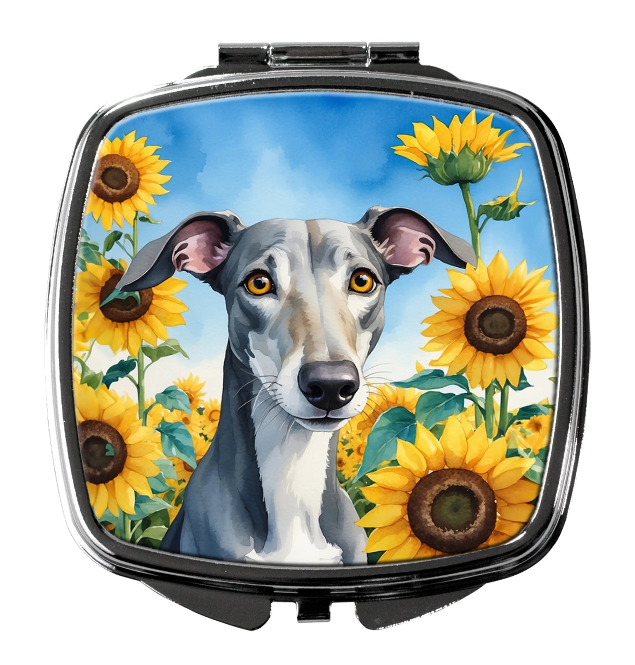 In Sunflowers Compact Mirror - Pack Of: 1 | Collection name: In sunflowers