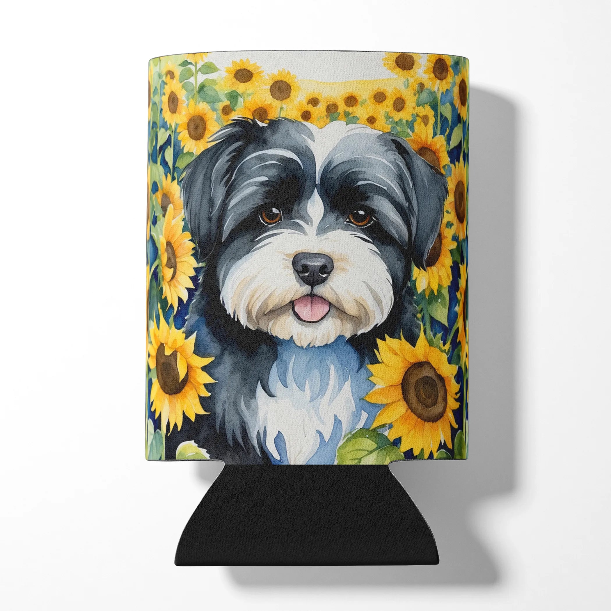 In Sunflowers Can or Bottle Hugger - Size: CAN HUGGER | Pack Of: 1 | Collection name: In sunflowers
