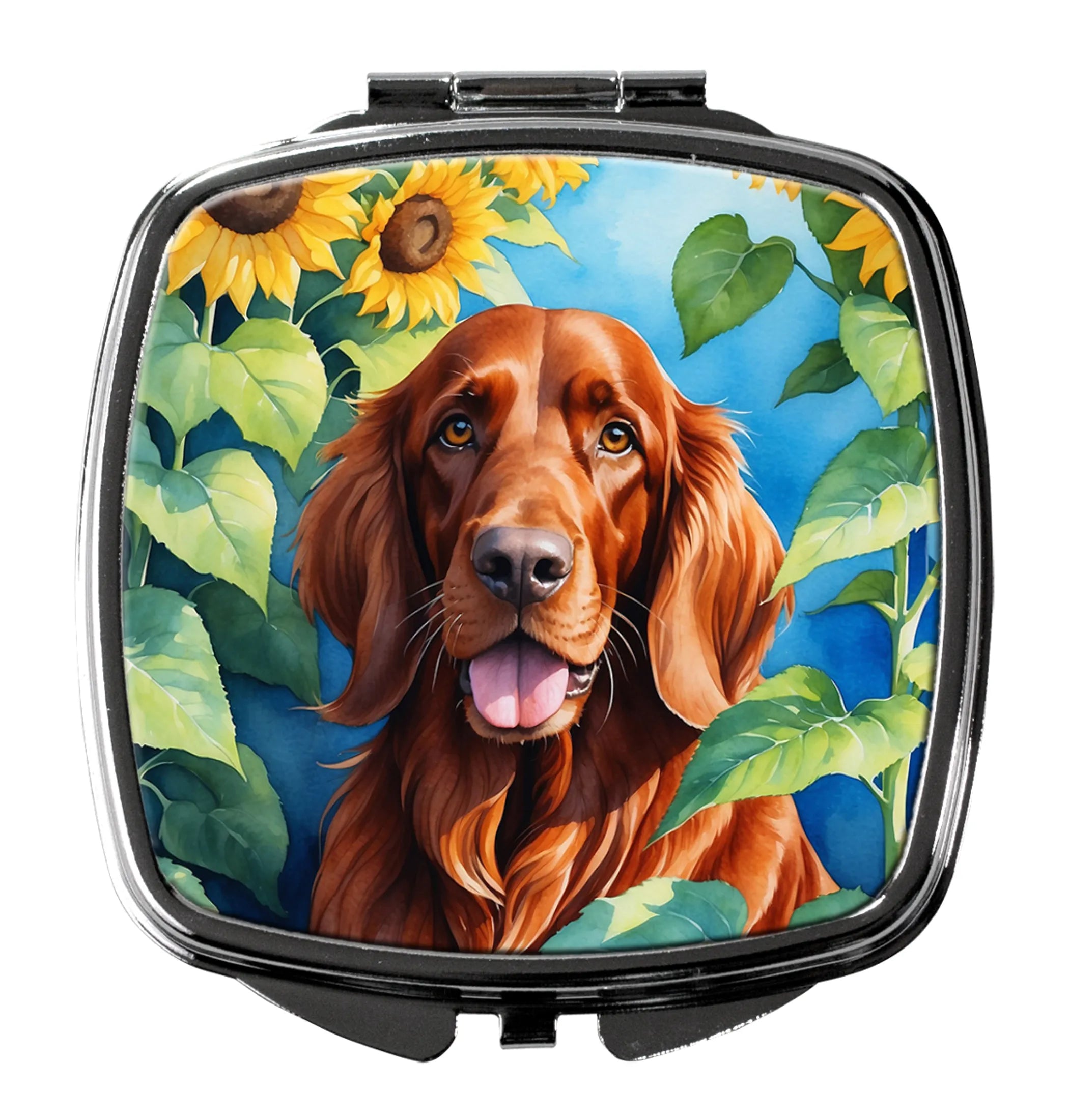 In Sunflowers Compact Mirror - Pack Of: 1 | Collection name: In sunflowers