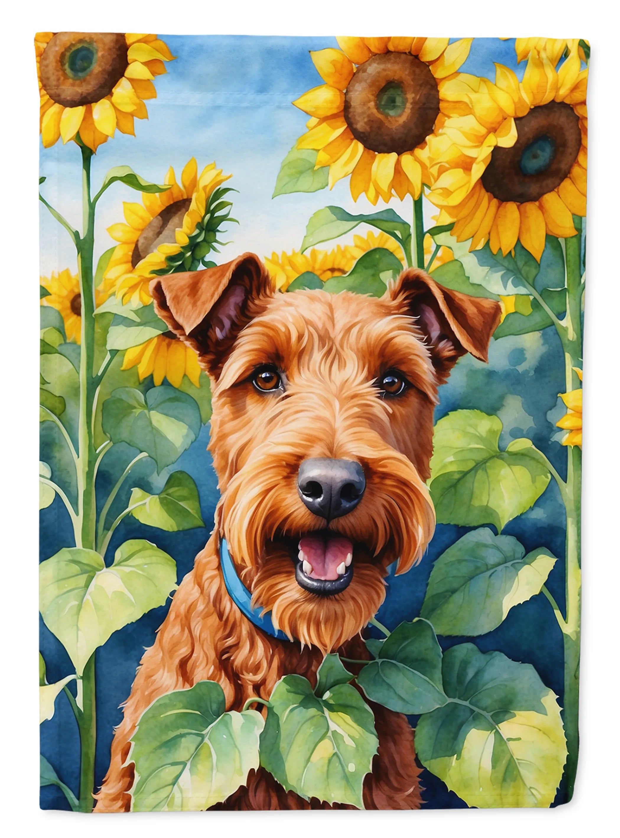 In Sunflowers Decorative Flag - Size: GARDEN SIZE | Pack Of: 1 | Collection name: In sunflowers