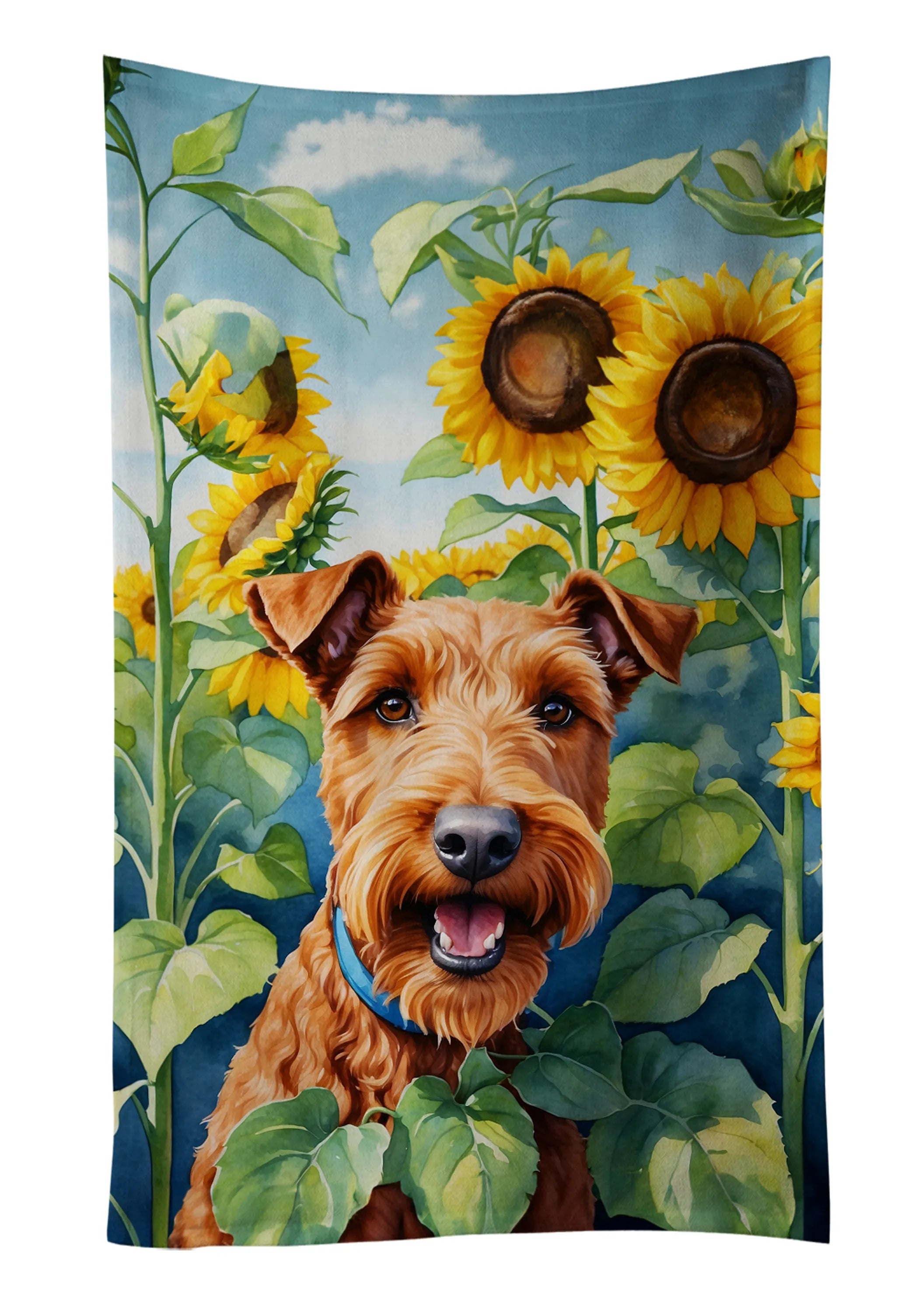 In Sunflowers Kitchen Towel - Size: 25HX15W | Pack Of: 1 | Collection name: In sunflowers