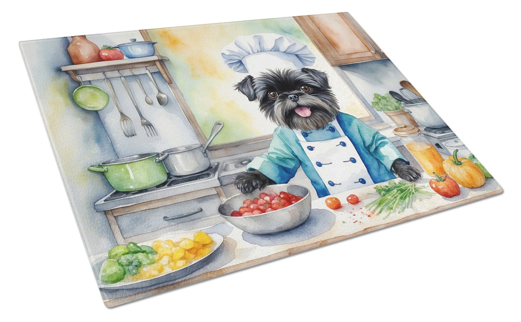 The Dog Chef Glass Cutting Board - Size: LARGE | Pack Of: 1 | Collection name: The dog chef