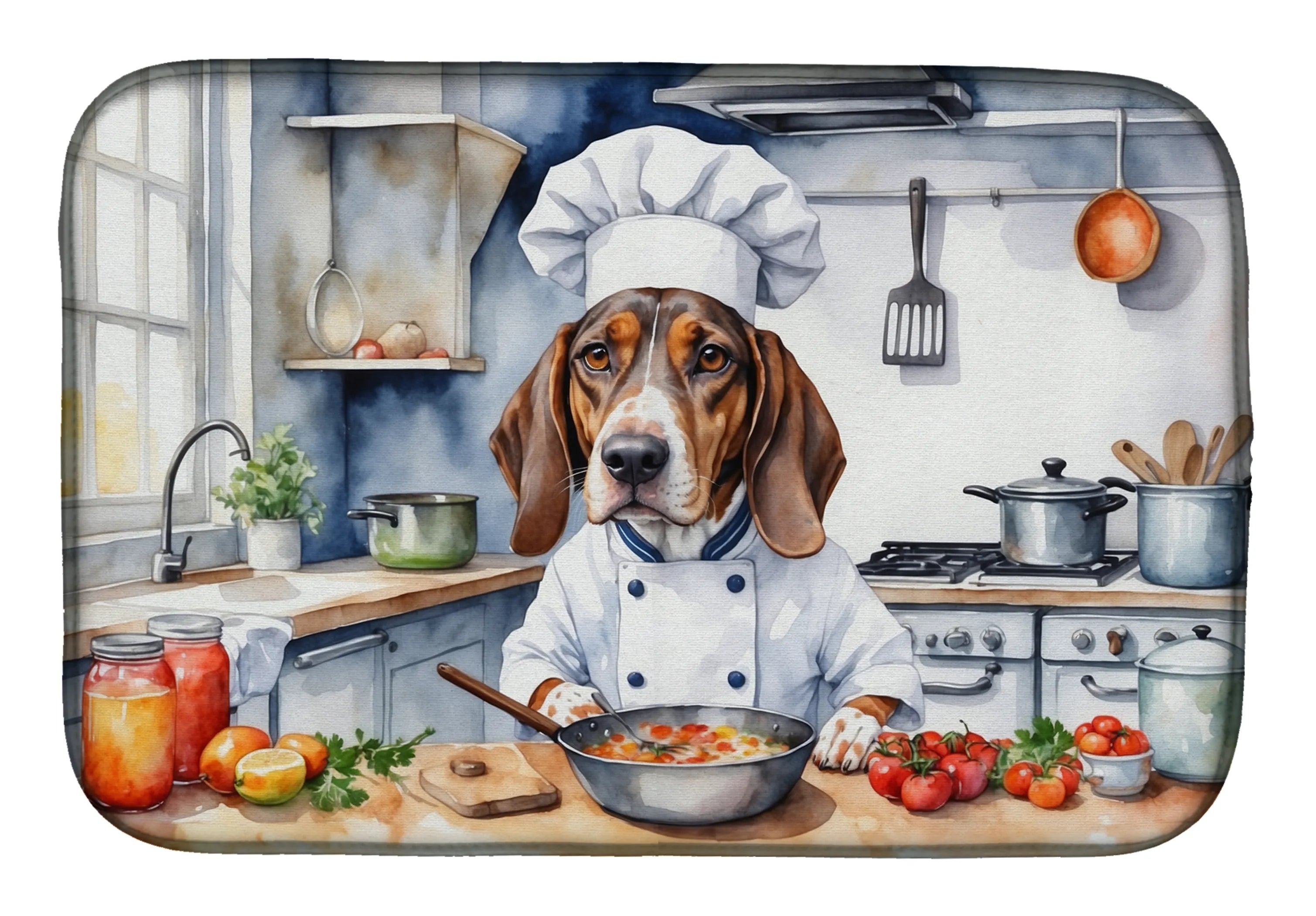 The Dog Chef Dish Drying Mat - Size: 14  X 21" | Pack Of: 1 | Collection name: The dog chef