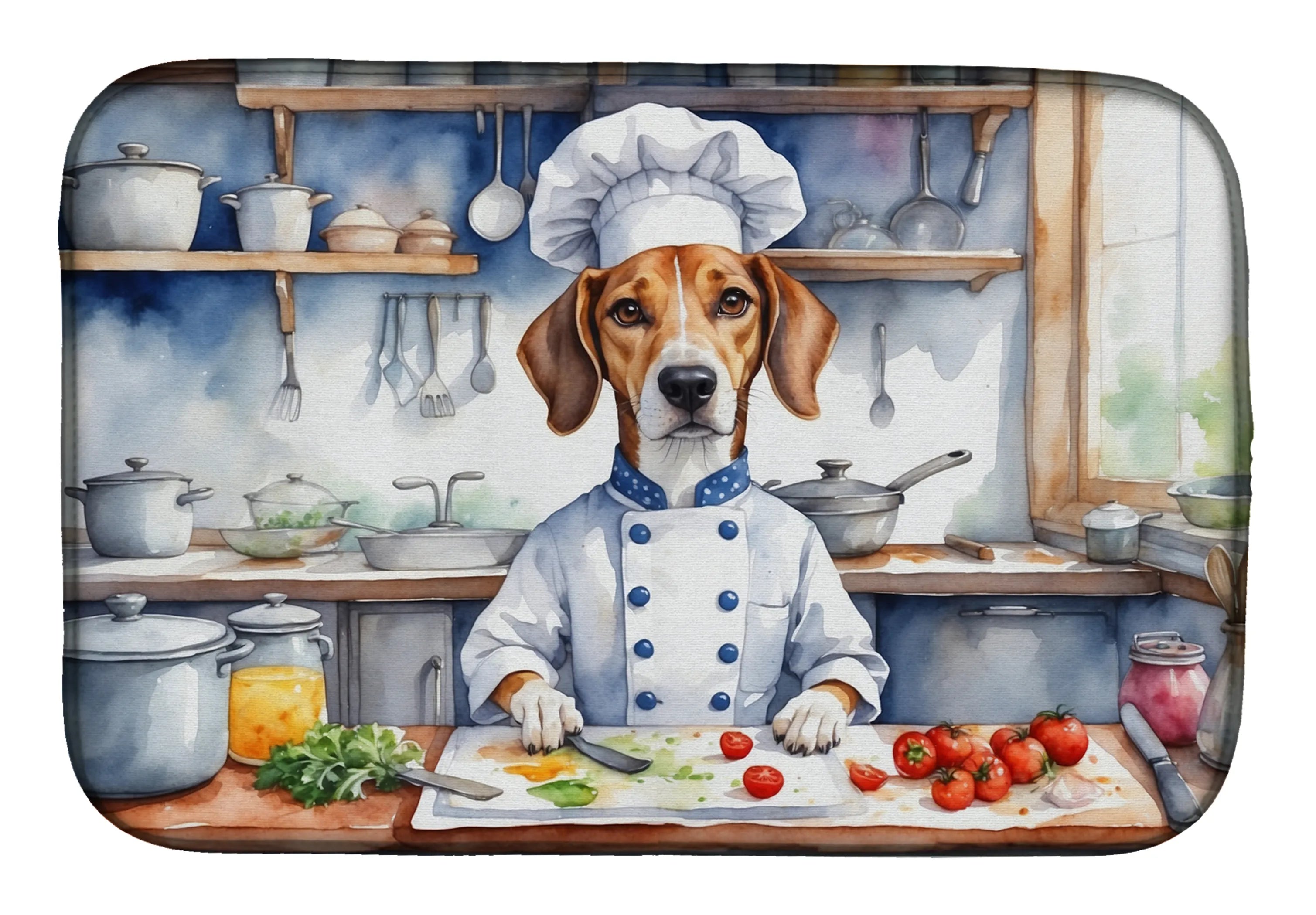The Dog Chef Dish Drying Mat - Size: 14  X 21" | Pack Of: 1 | Collection name: The dog chef