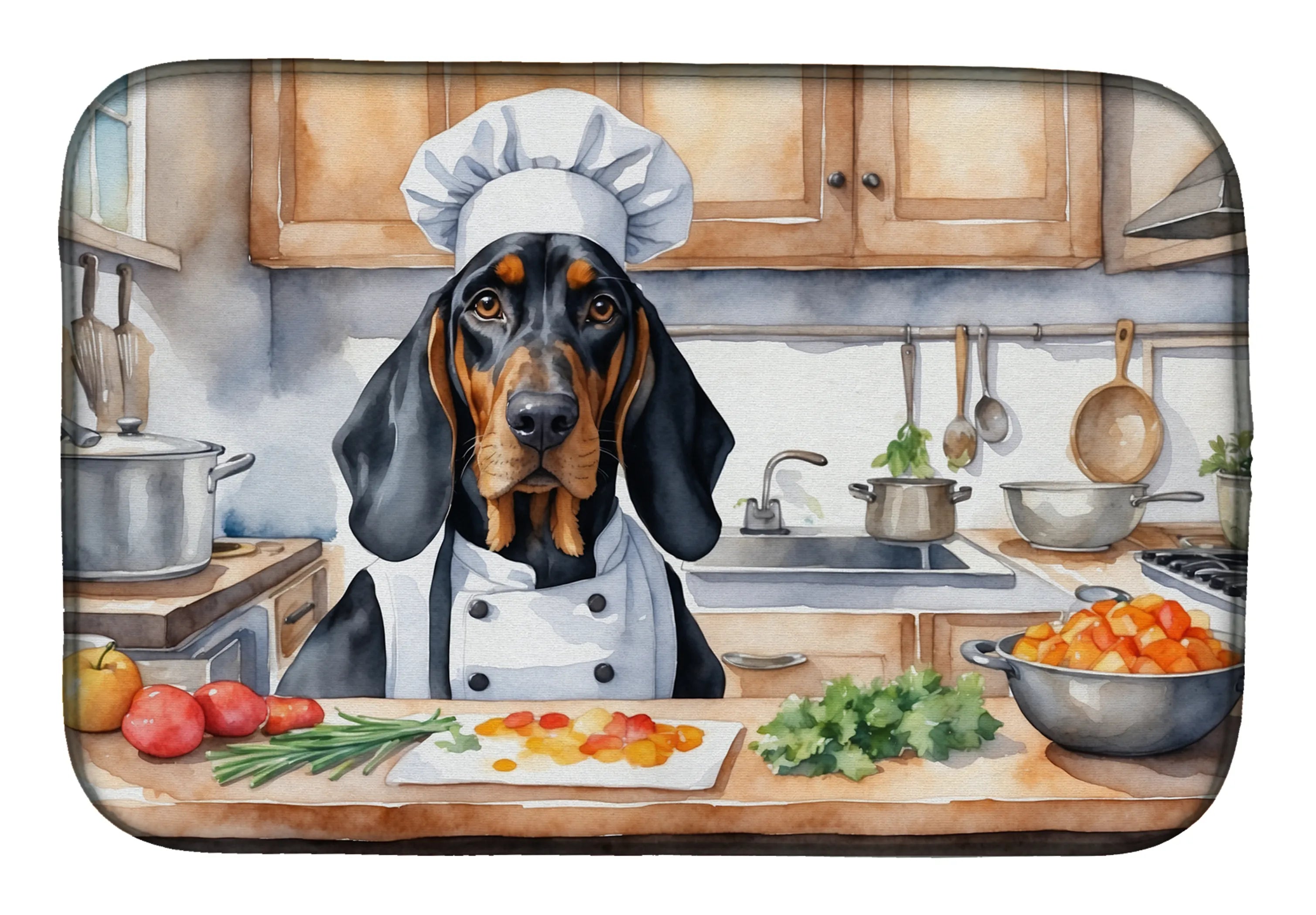 The Dog Chef Dish Drying Mat - Size: 14  X 21" | Pack Of: 1 | Collection name: The dog chef