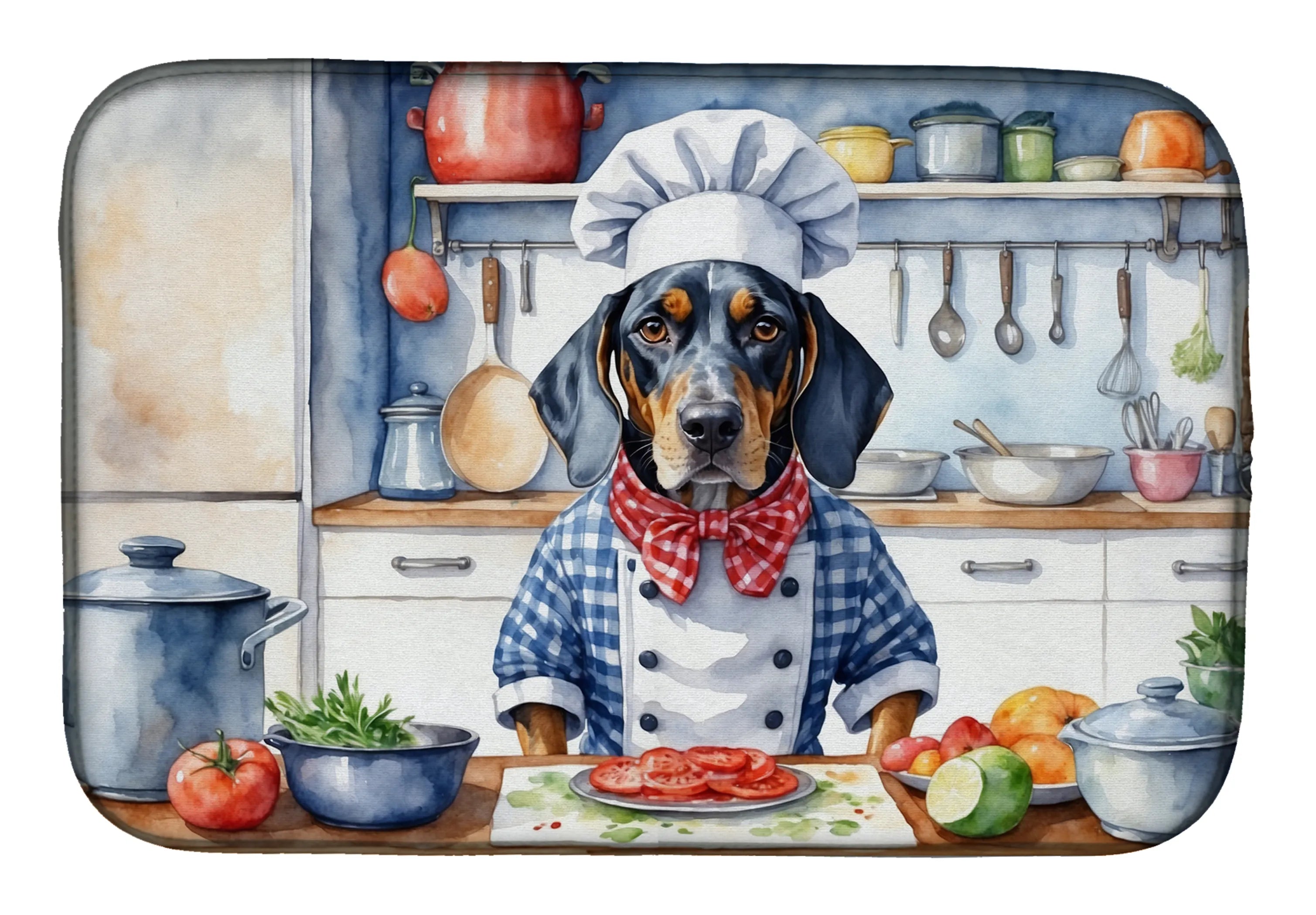 The Dog Chef Dish Drying Mat - Size: 14  X 21" | Pack Of: 1 | Collection name: The dog chef