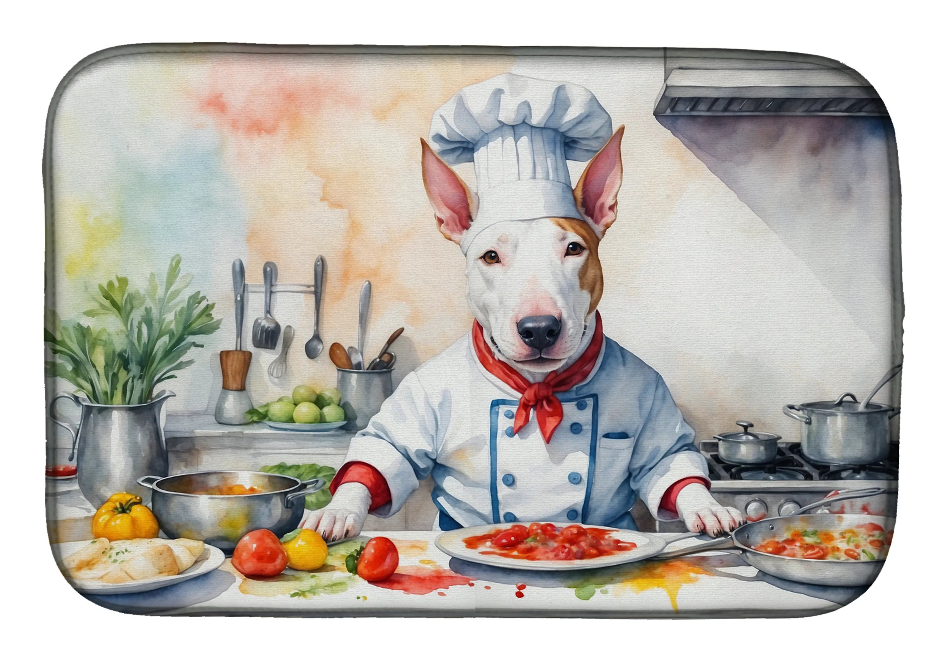The Dog Chef Dish Drying Mat - Size: 14  X 21" | Pack Of: 1 | Collection name: The dog chef