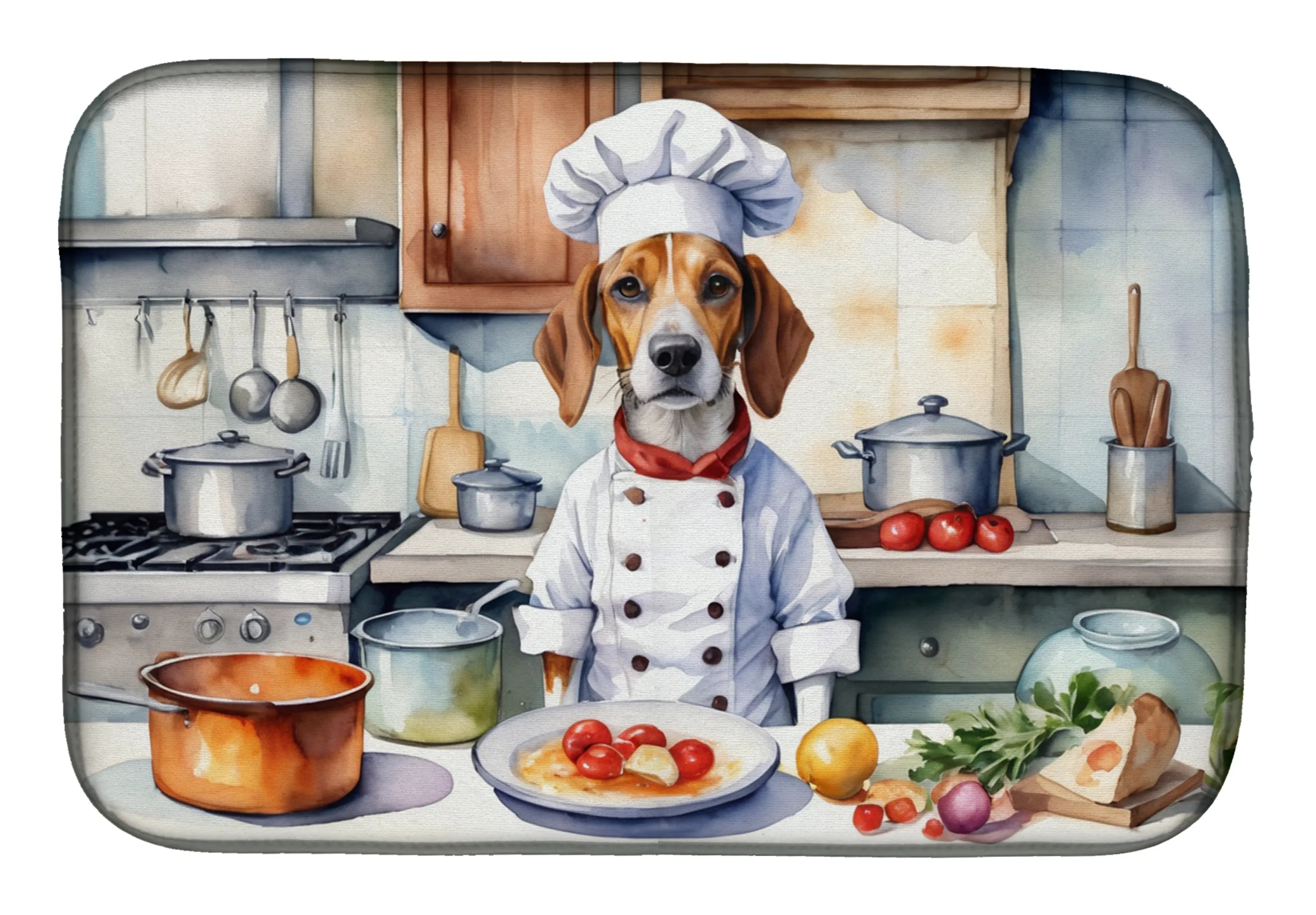 The Dog Chef Dish Drying Mat - Size: 14  X 21" | Pack Of: 1 | Collection name: The dog chef