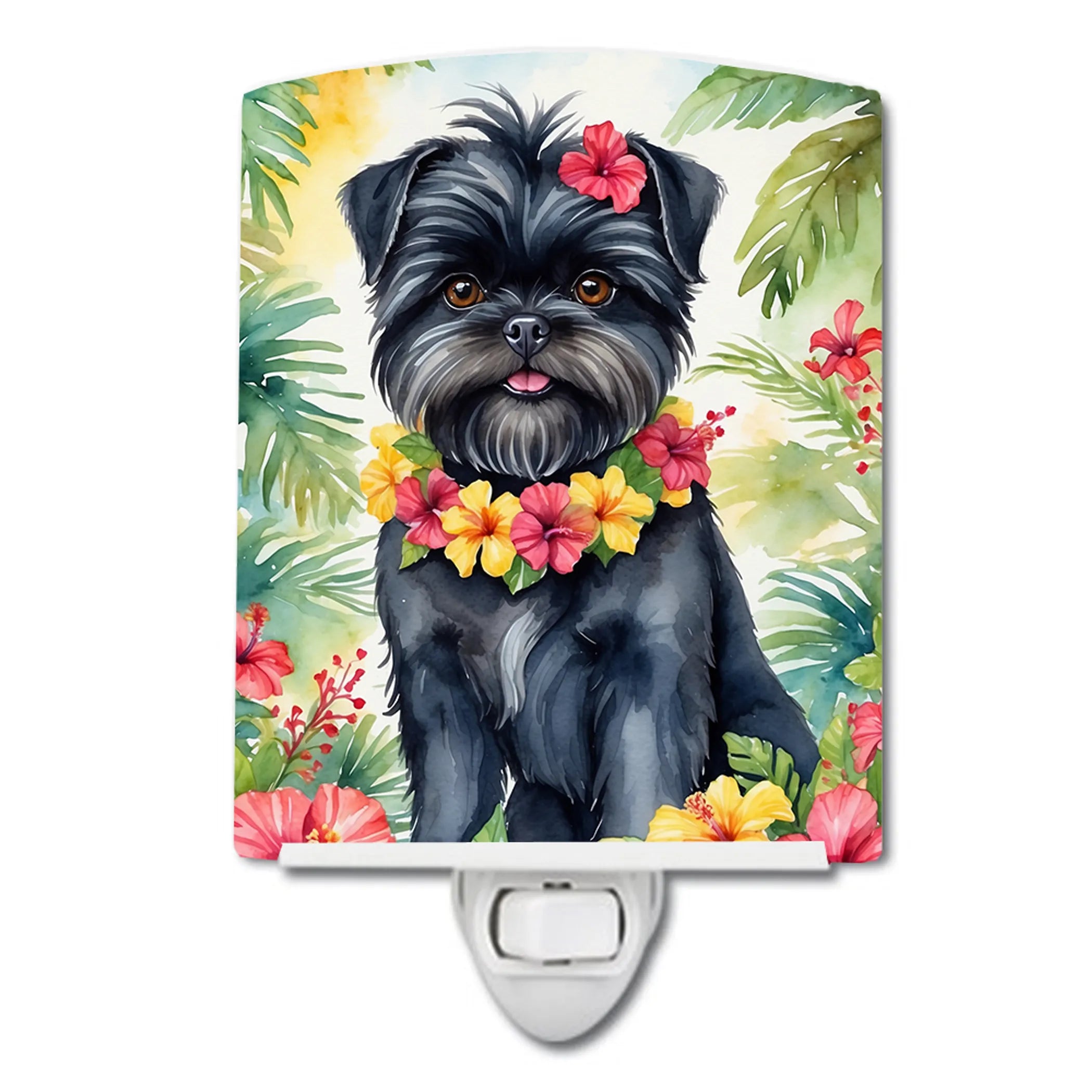 Luau Party Ceramic Night Light - Pack Of: 1 | Collection name: Luau party