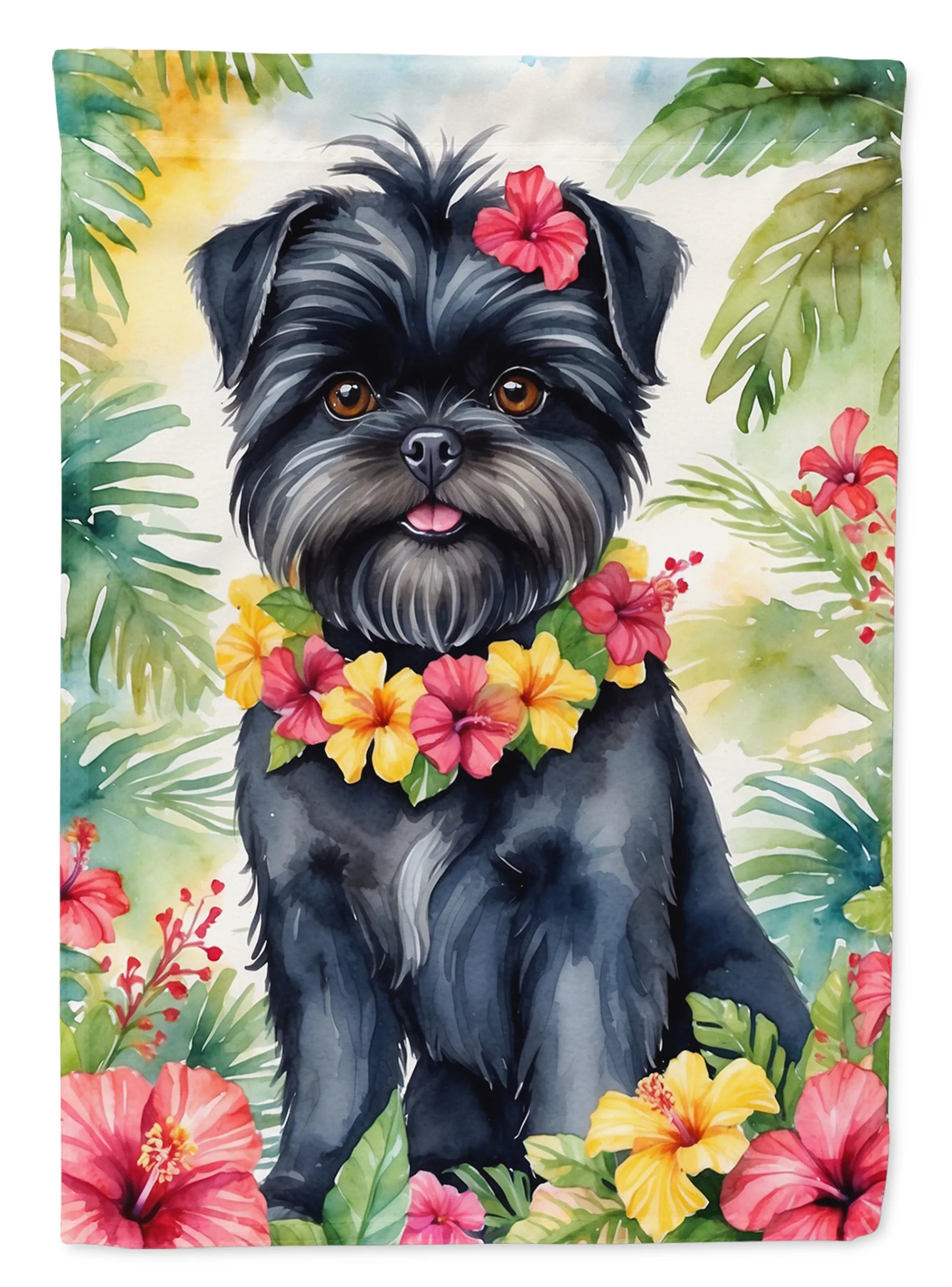 Luau Party Decorative Flag - Size: GARDEN SIZE | Pack Of: 1 | Collection name: Luau party