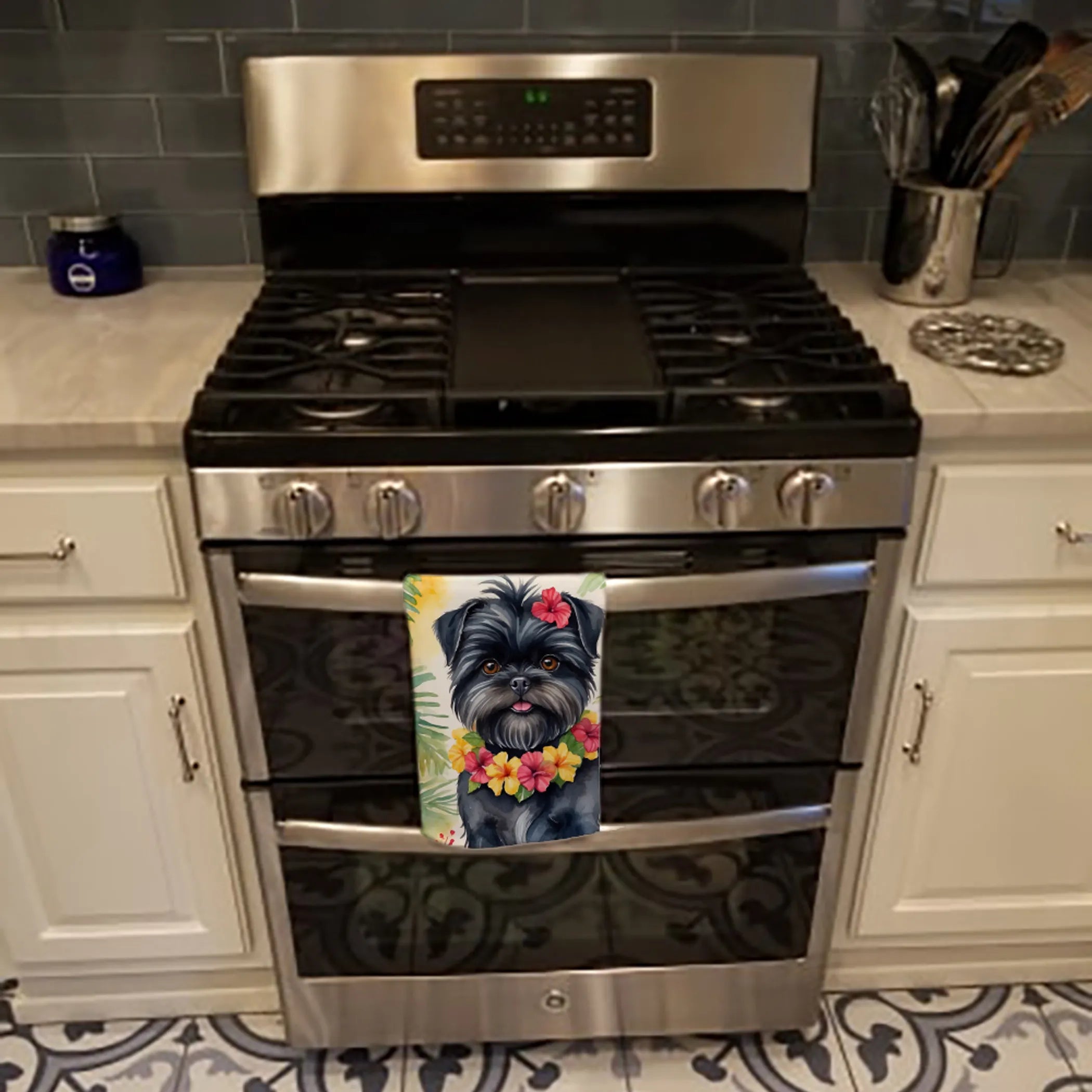 Luau Party Kitchen Towel - Size: 25HX15W | Pack Of: 1 | Collection name: Luau party