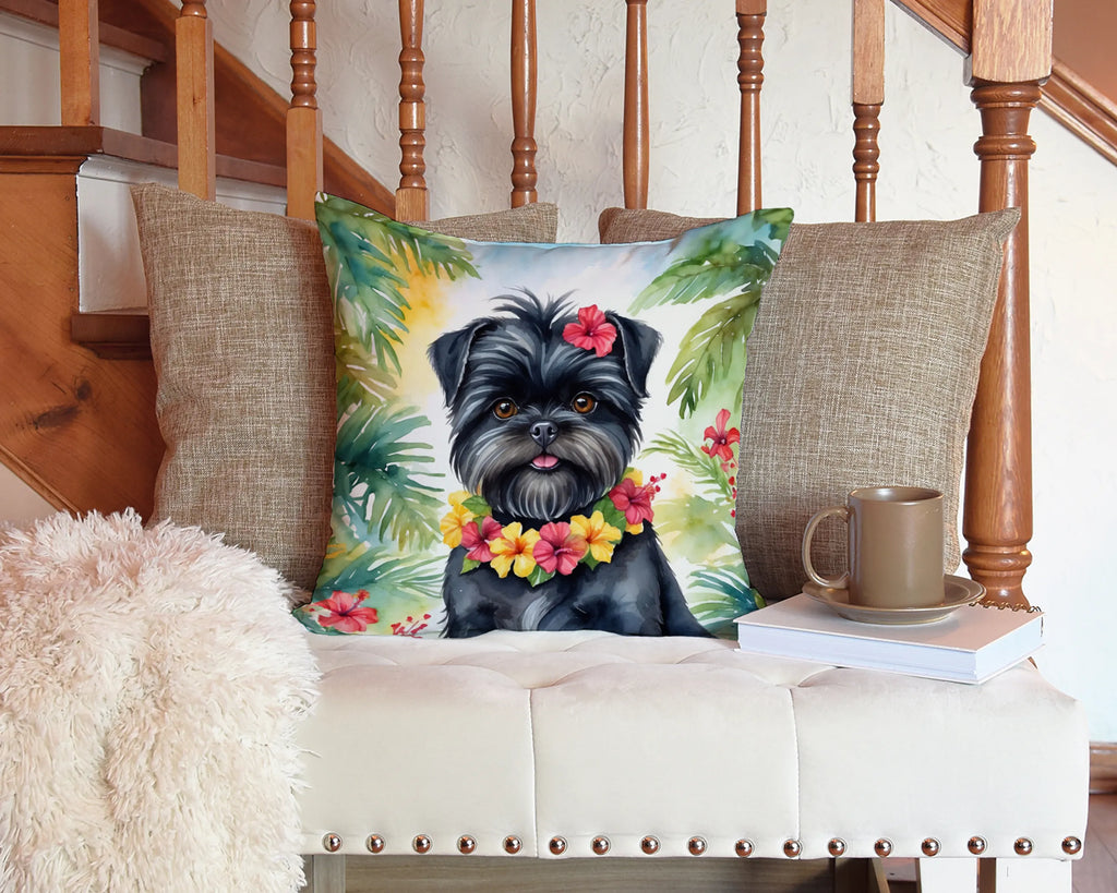 Luau Party Throw Pillow - Size: 14HX14W | Pack Of: 1 | Collection name: Luau party