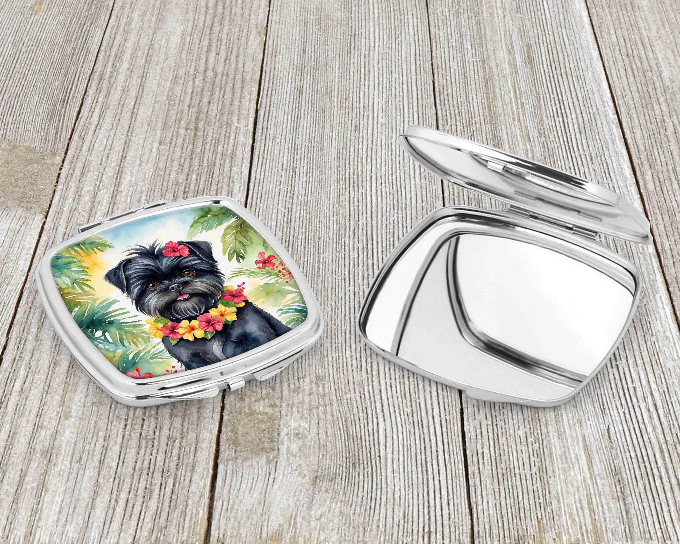 Luau Party Compact Mirror - Pack Of: 1 | Collection name: Luau party