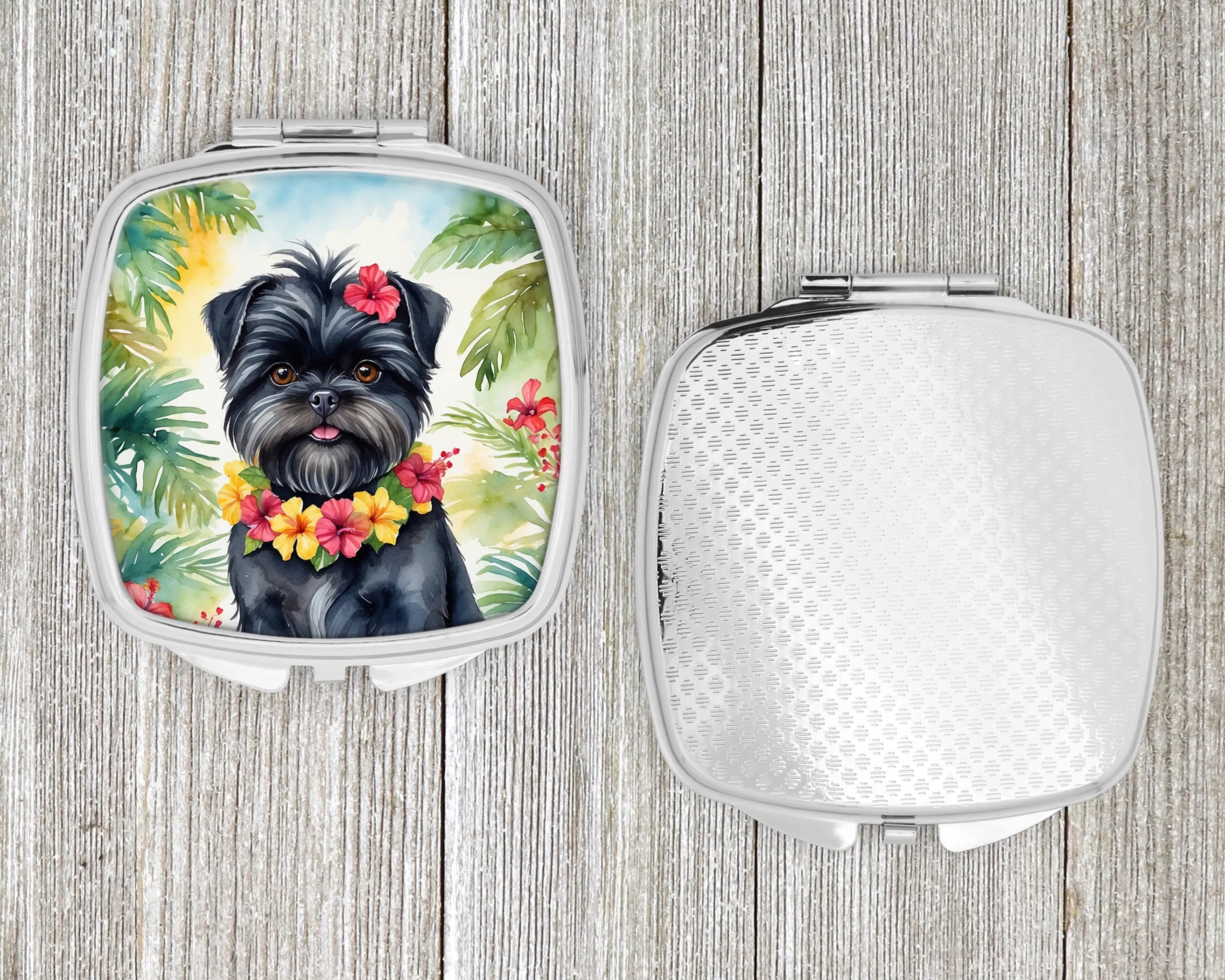 Luau Party Compact Mirror - Pack Of: 1 | Collection name: Luau party