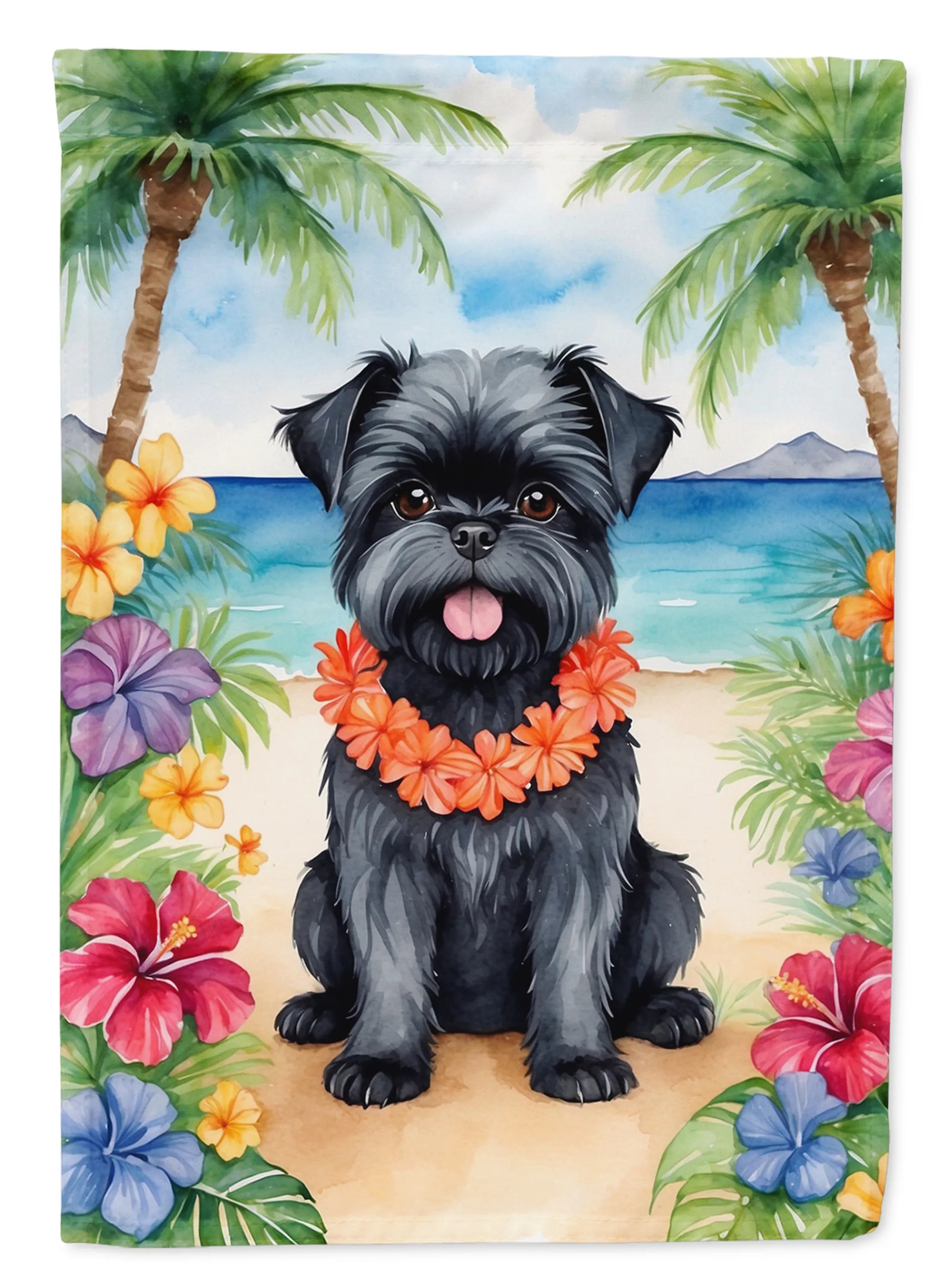 Luau Party Decorative Flag - Size: GARDEN SIZE | Pack Of: 1 | Collection name: Luau party