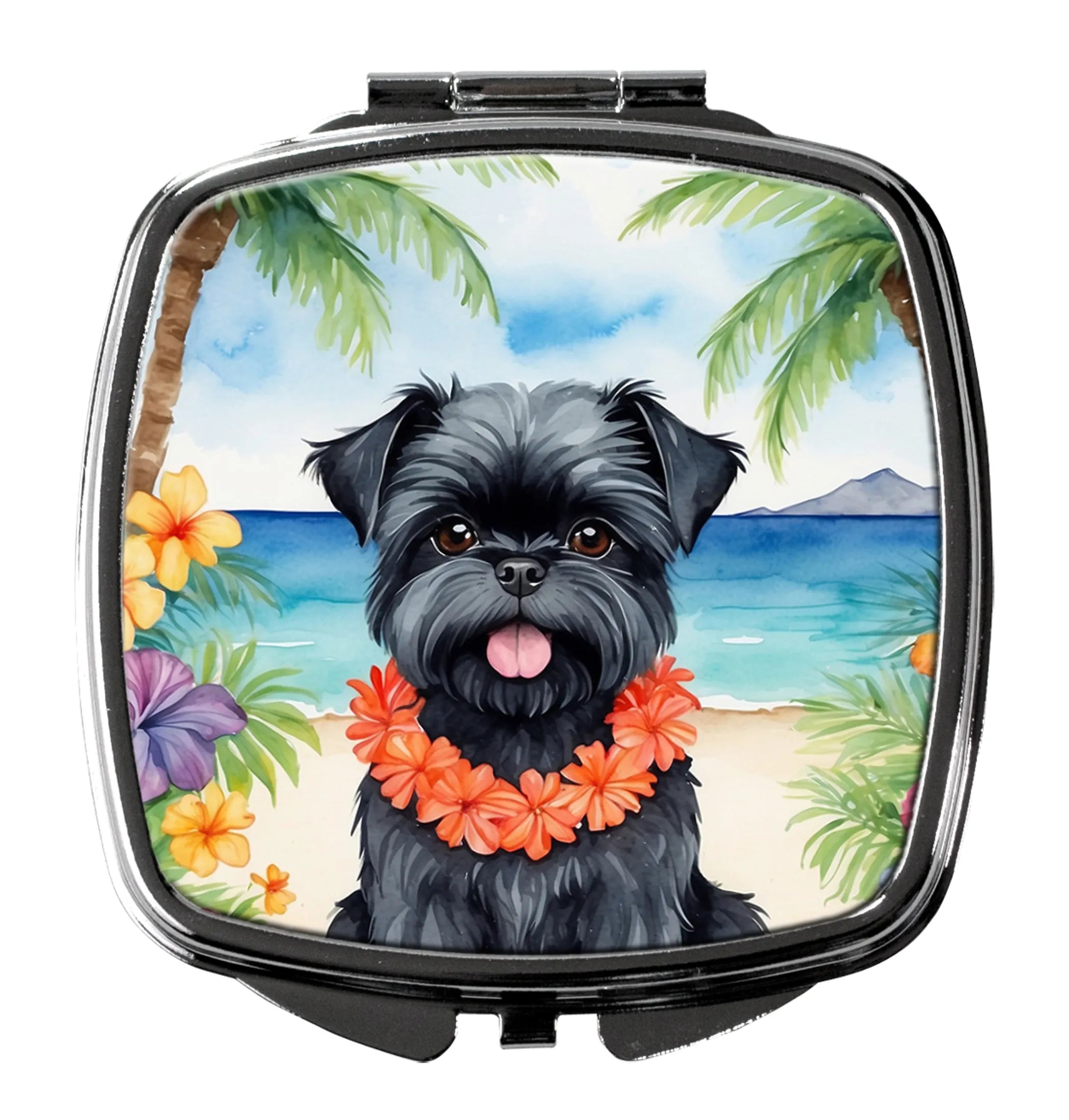 Luau Party Compact Mirror - Pack Of: 1 | Collection name: Luau party