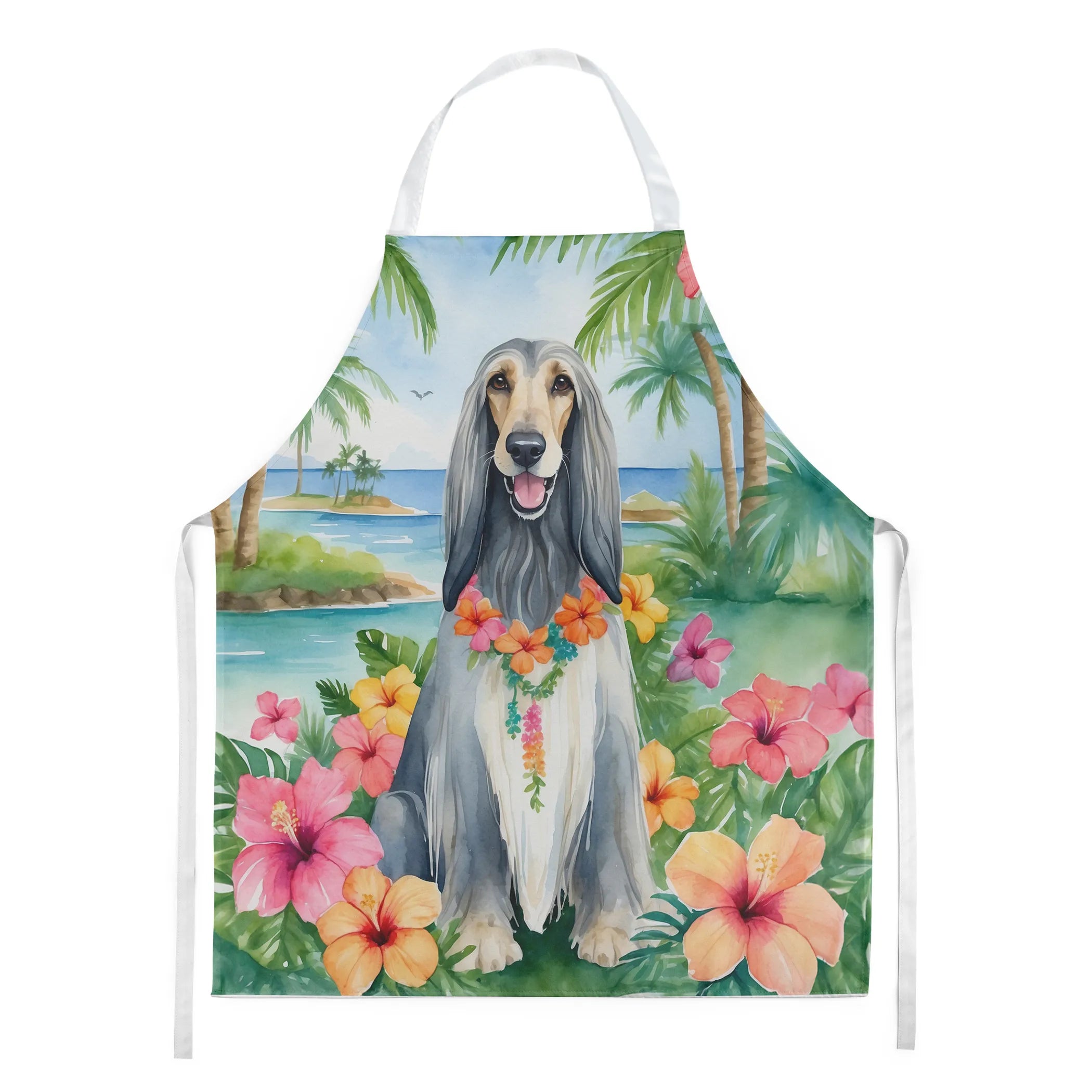 Luau Party Apron - Size: LARGE | Pack Of: 1 | Collection name: Luau party