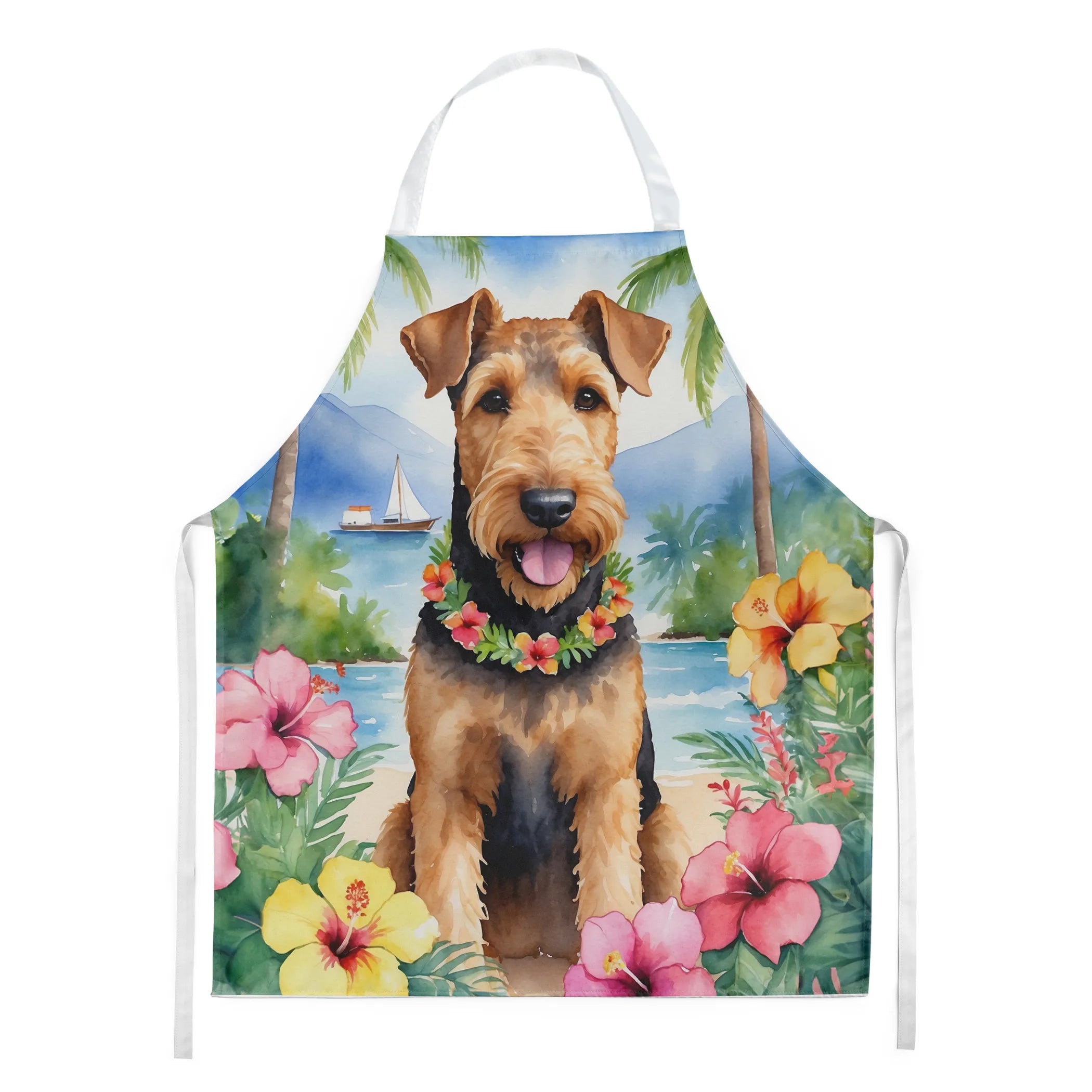 Luau Party Apron - Size: LARGE | Pack Of: 1 | Collection name: Luau party